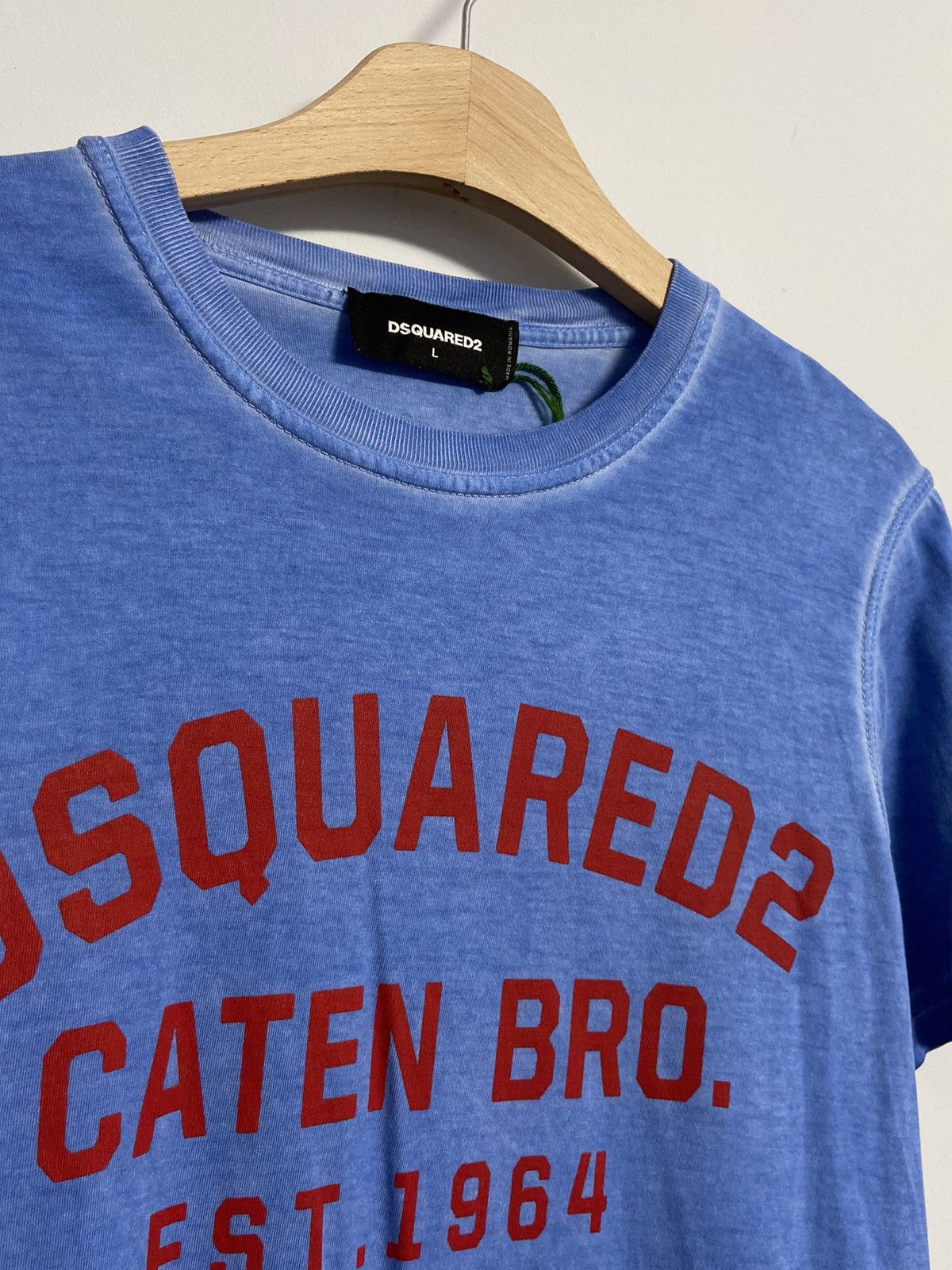 Dsquared2 Dsquared2 Caten bro Print T-shirt In Blue Size US L / EU 52-54 / 3 - 4 Thumbnail