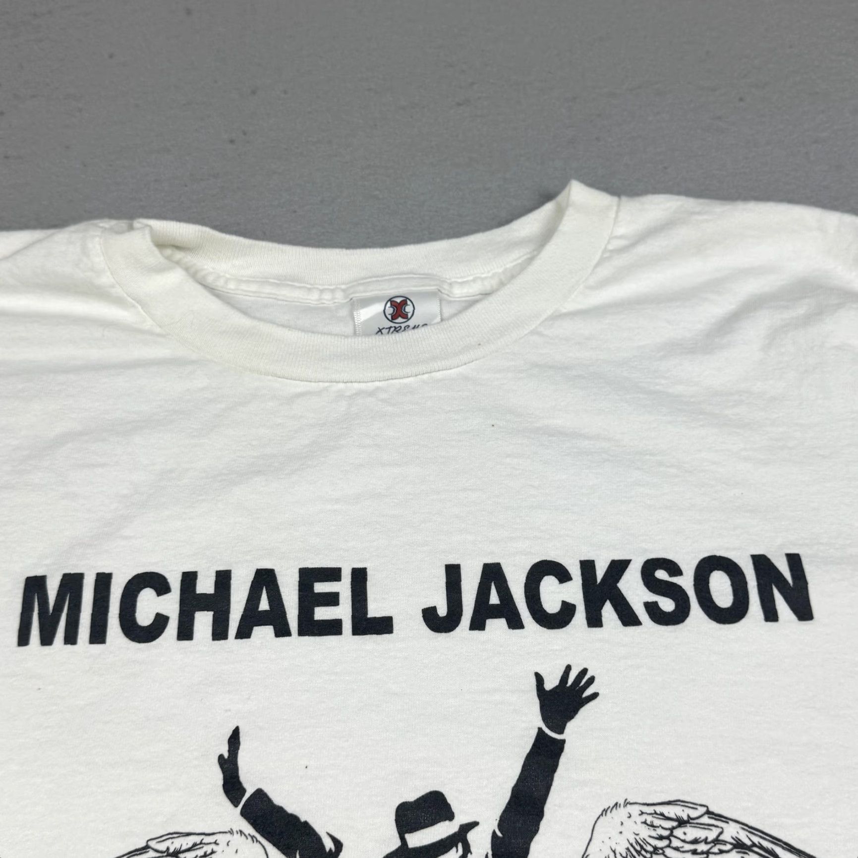 Vintage Michael Jackson Shirt Mens Extra Large White 2009 Live Memories The King Tee Size US XXL / EU 58 / 5 - 4 Thumbnail