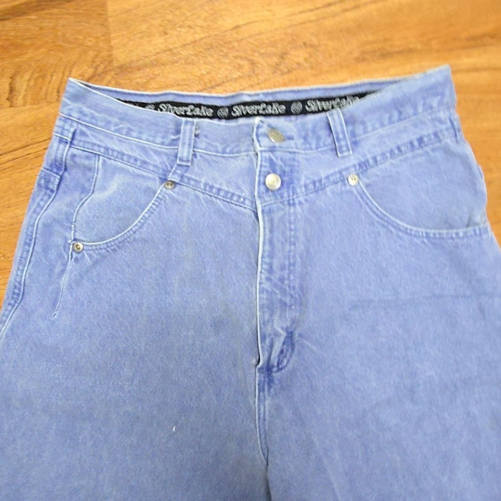 Wrangler Vintage Wrangler SilverLake High Rise Jeans Denim 15/16x32 Size 38" / US 16 / IT 52 - 4 Thumbnail