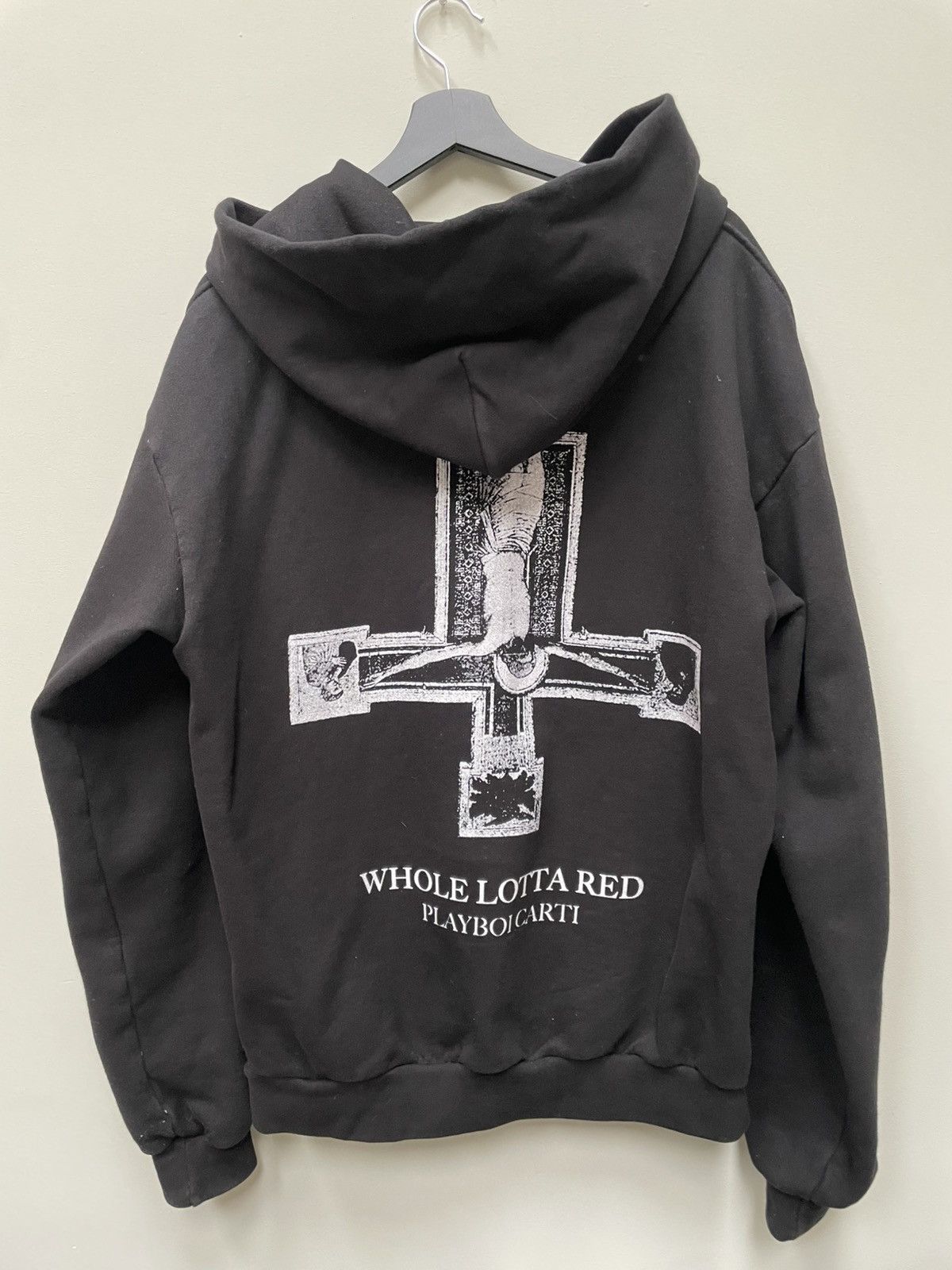 Playboi Carti Playboi Carti hand hoodie merch pentagram rick owen’s opium Size US L / EU 52-54 / 3 - 2 Thumbnail