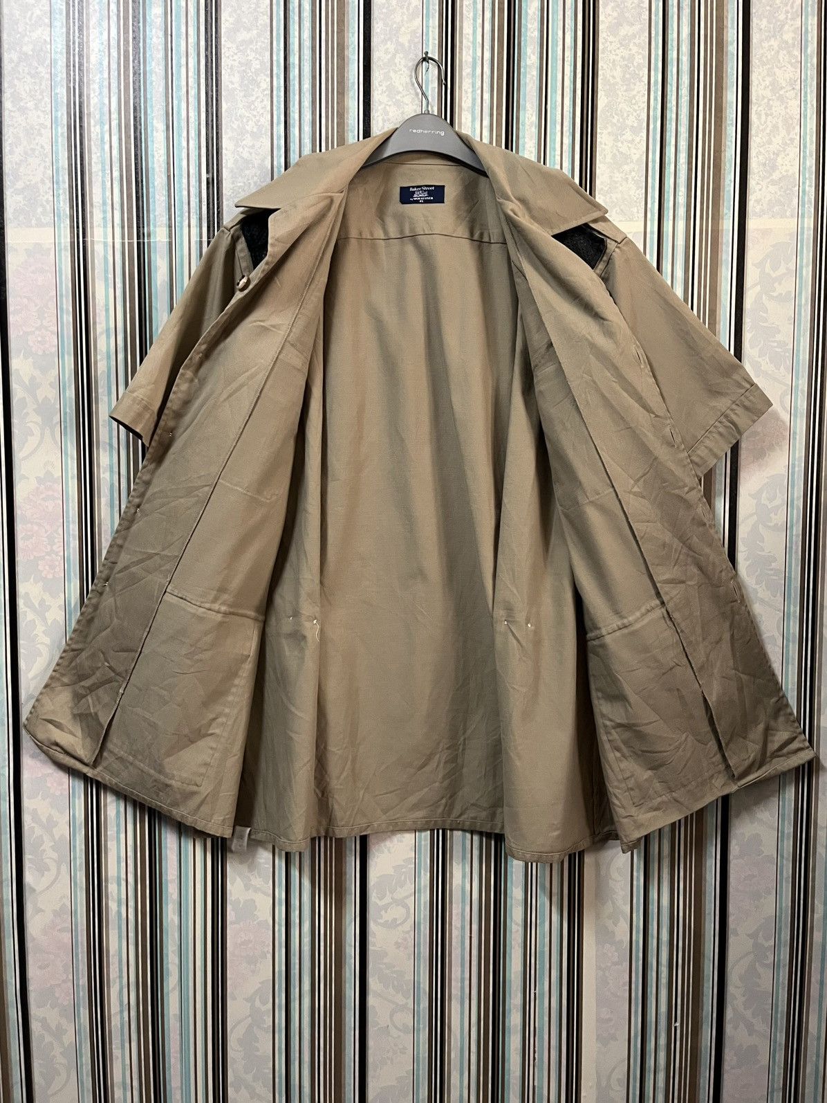 Van Heusen 1970s Baker street by van heusen khaki hunting #F4 Size US XL / EU 56 / 4 - 6 Thumbnail