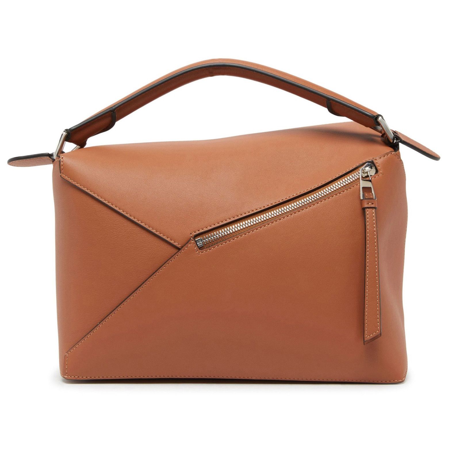 Loewe LOEWE Puzzle Medium Edge Tan Leather Handbag New & Authentic Size ONE SIZE - 3 Thumbnail