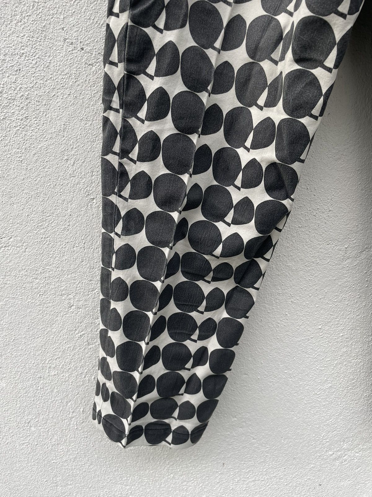 Comme des Garcons Black Comme Des Garcons CDG Black Dot Polyester Faded Pants Size US 31 - 14 Thumbnail