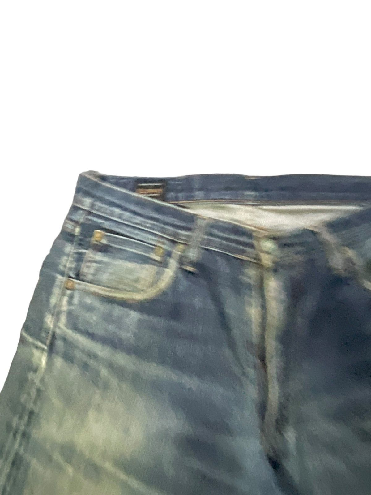 Japanese Brand × Vintage Vintage Blue Way Selvedge Distresed Denim Size US 33 - 7 Thumbnail