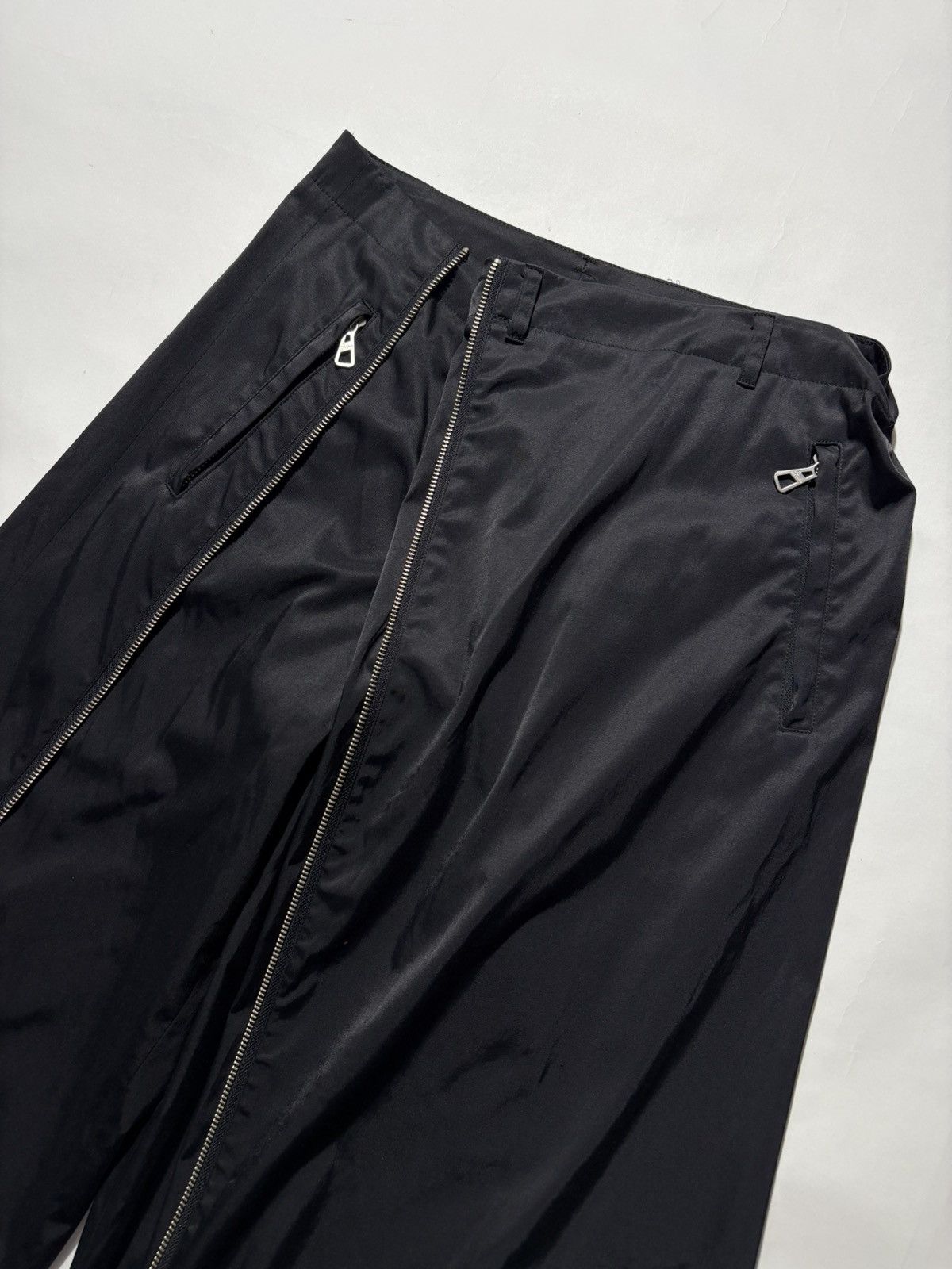 Jean Paul Gaultier JEAN PAUL GAULTIER HOMME TWO-WAY ZIP WRAP PANTS Size US 30 / EU 46 - 4 Thumbnail