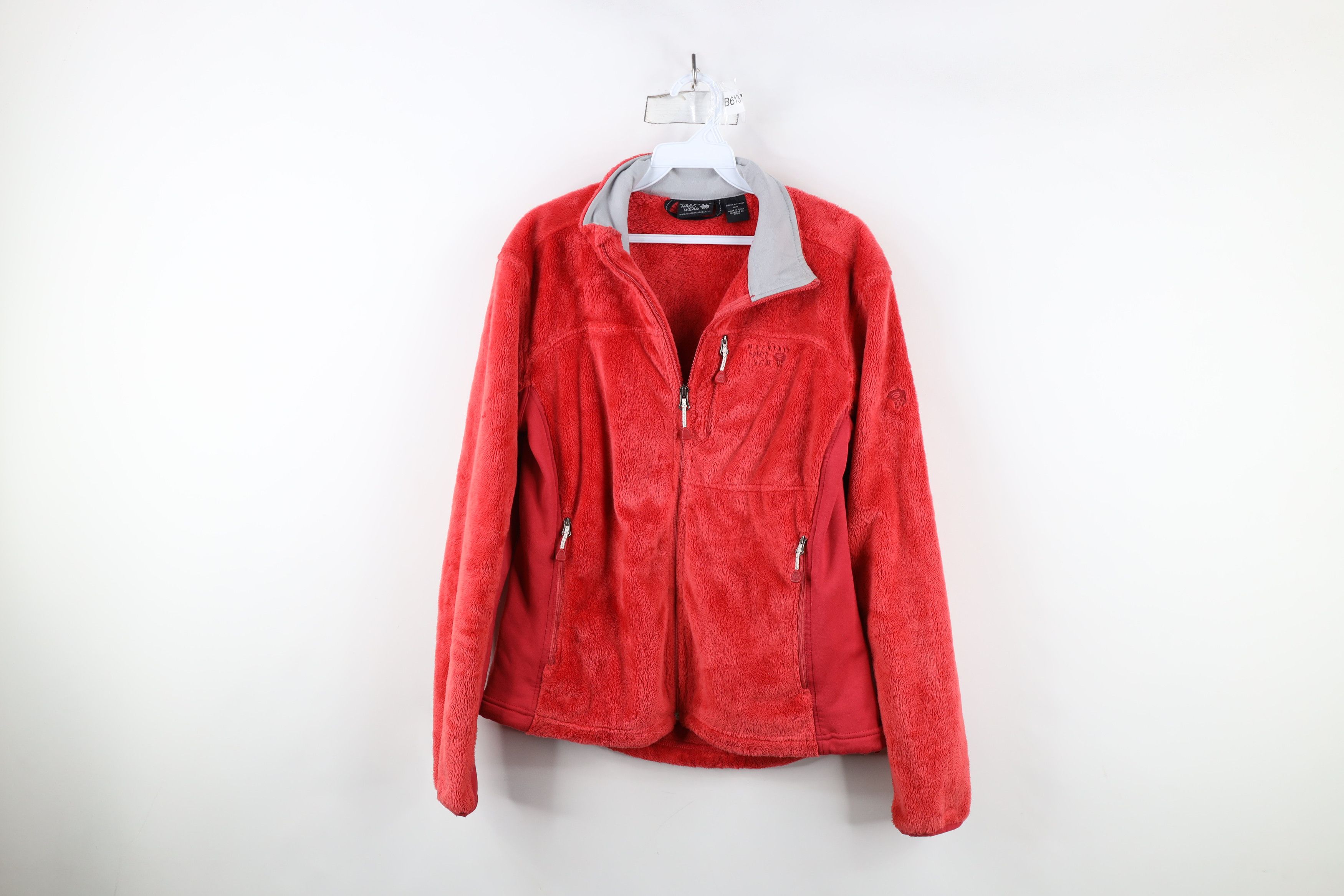 Mountain Hardwear × Vintage Vintage Mountain Hardwear Shag Monkey Fleece Jacket Red Size M / US 6-8 / IT 42-44 - 1 Thumbnail