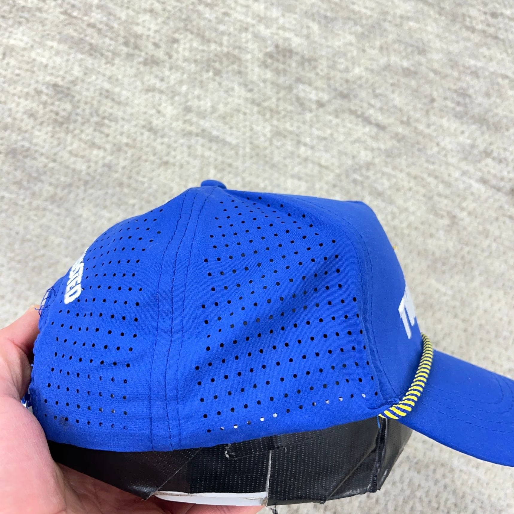 Twisted X Twisted Iced Tea Hat Snapback Blue Beer Rope Performance Promo Adult Golf Size ONE SIZE - 5 Thumbnail