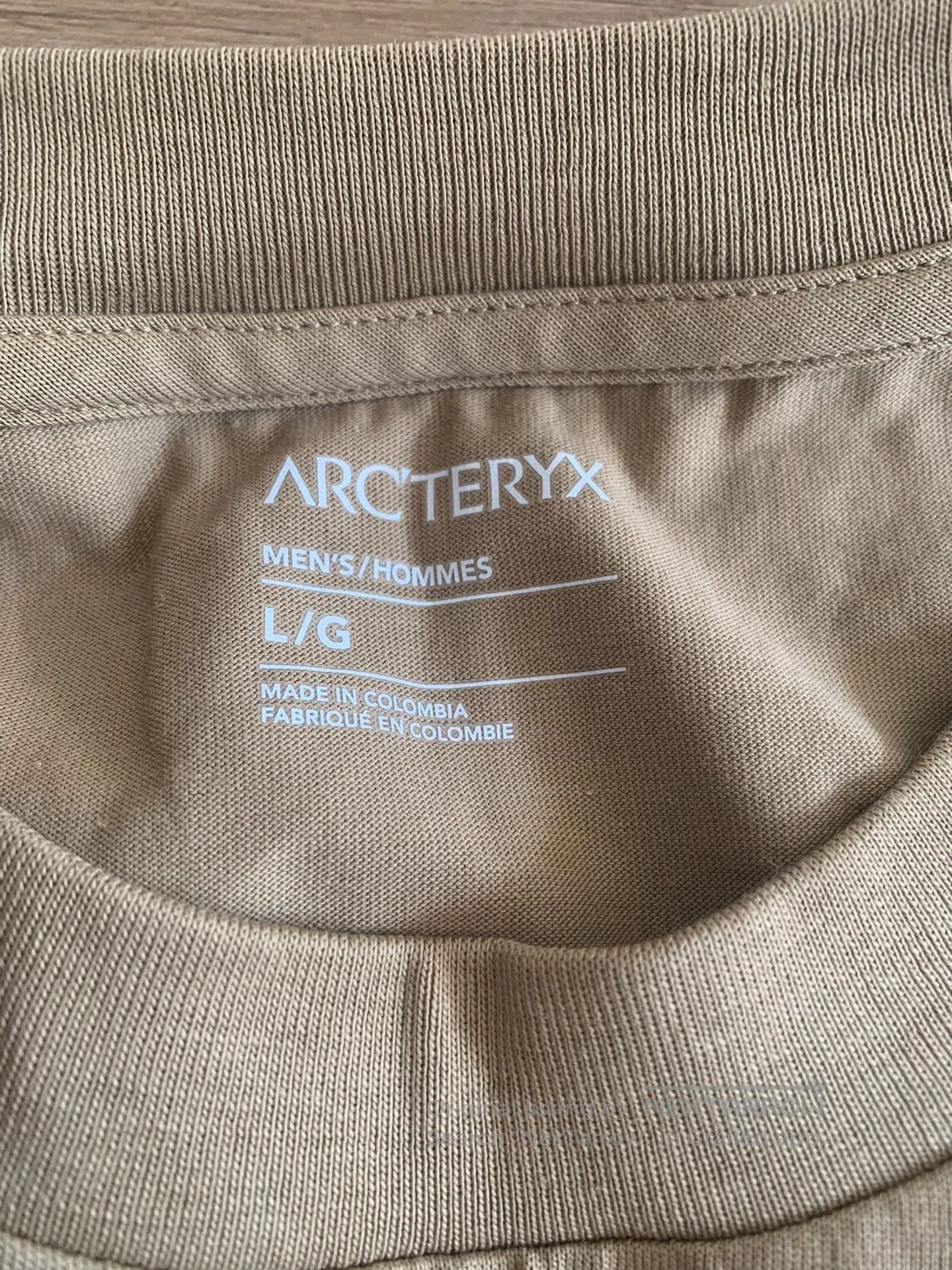 Arc'teryx Arc'teryx Kragg SL Cotton Bird Word SS Men's T-Shirt. Size US L / EU 52-54 / 3 - 4 Thumbnail