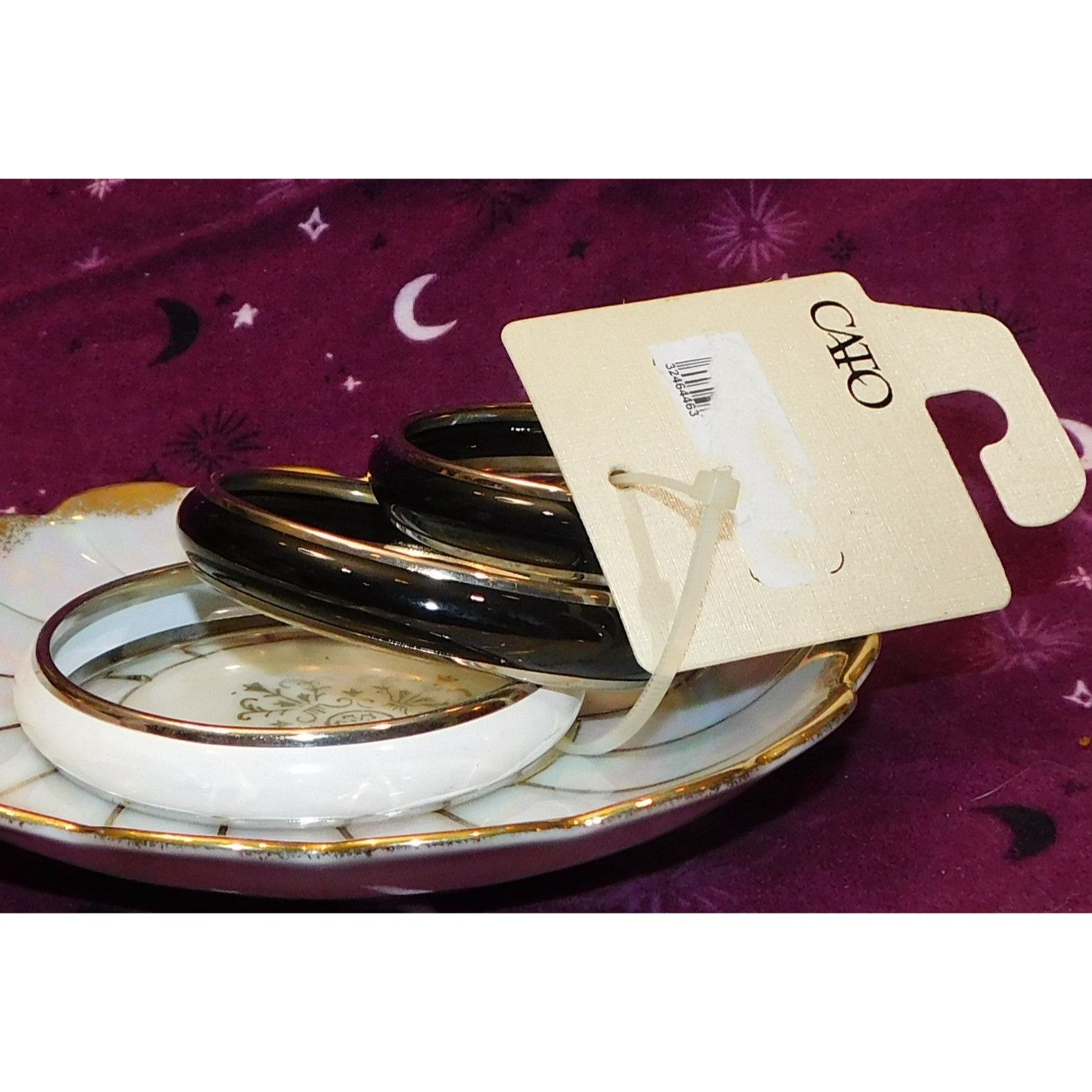 Other Cato Black And White Bangle Set (New With Defect) Size ONE SIZE - 2 Thumbnail
