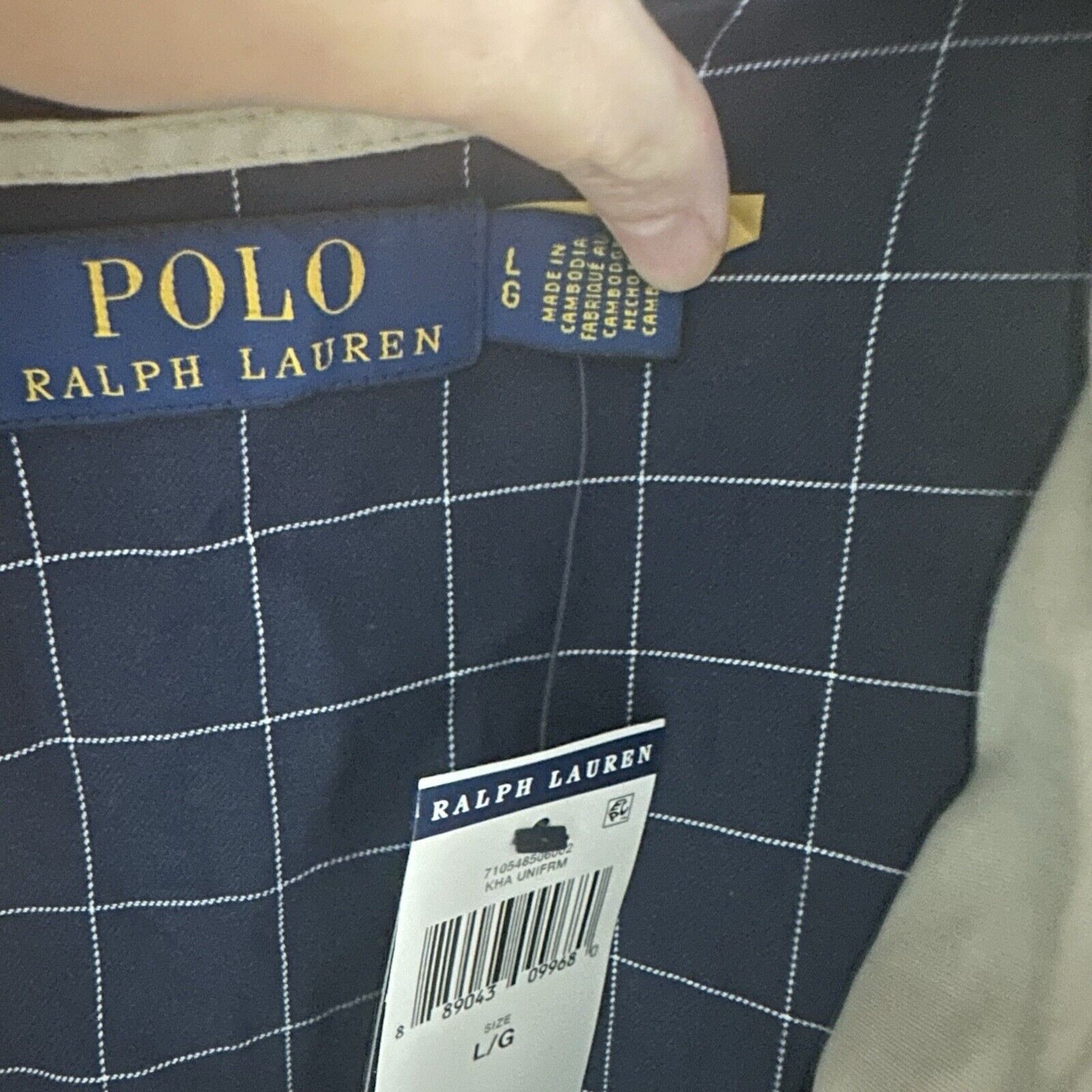 Polo Ralph Lauren NEW Polo Ralph Lauren Men’s Windbreaker Jacket Khaki Large Size US L / EU 52-54 / 3 - 4 Thumbnail