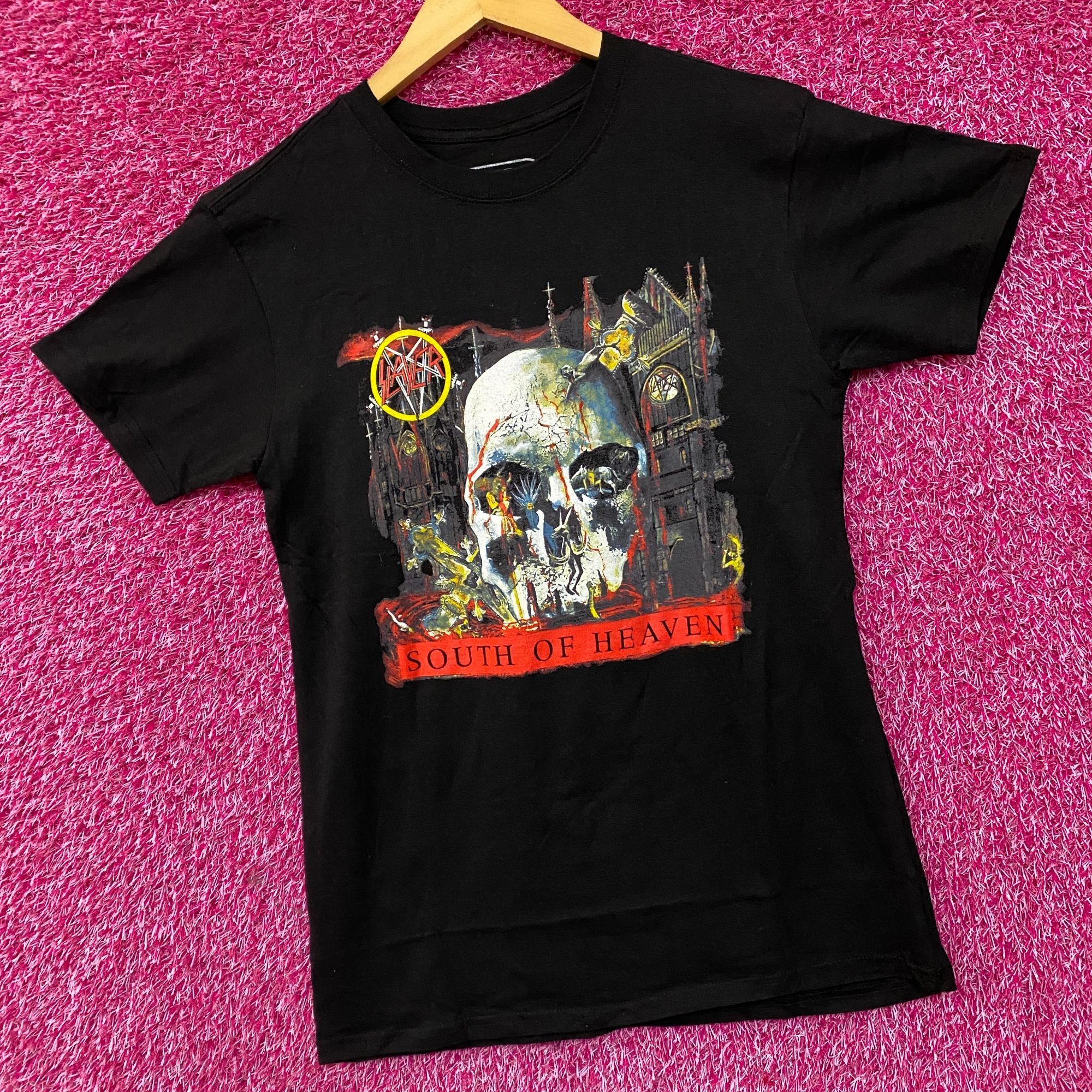 Slayer Slayer South Of Heaven Thrash Metal Band T-Shirt Small Size US S / EU 44-46 / 1 - 3 Thumbnail