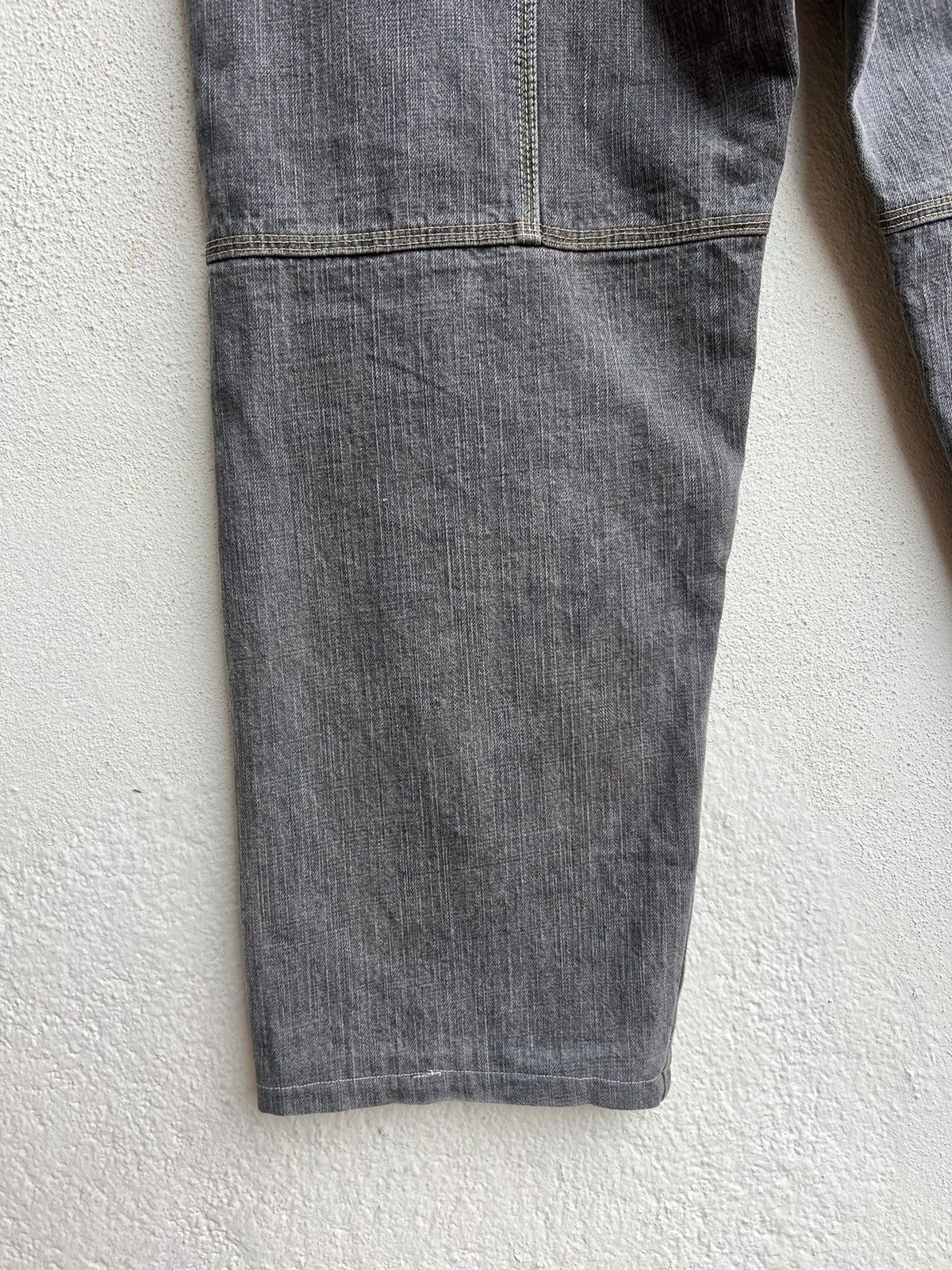 Japanese Brand × MasterPiece Vintage Masterpiece X Mad Hectic Multi Pocket Baggy Jeans Size US 36 / EU 52 - 17 Thumbnail