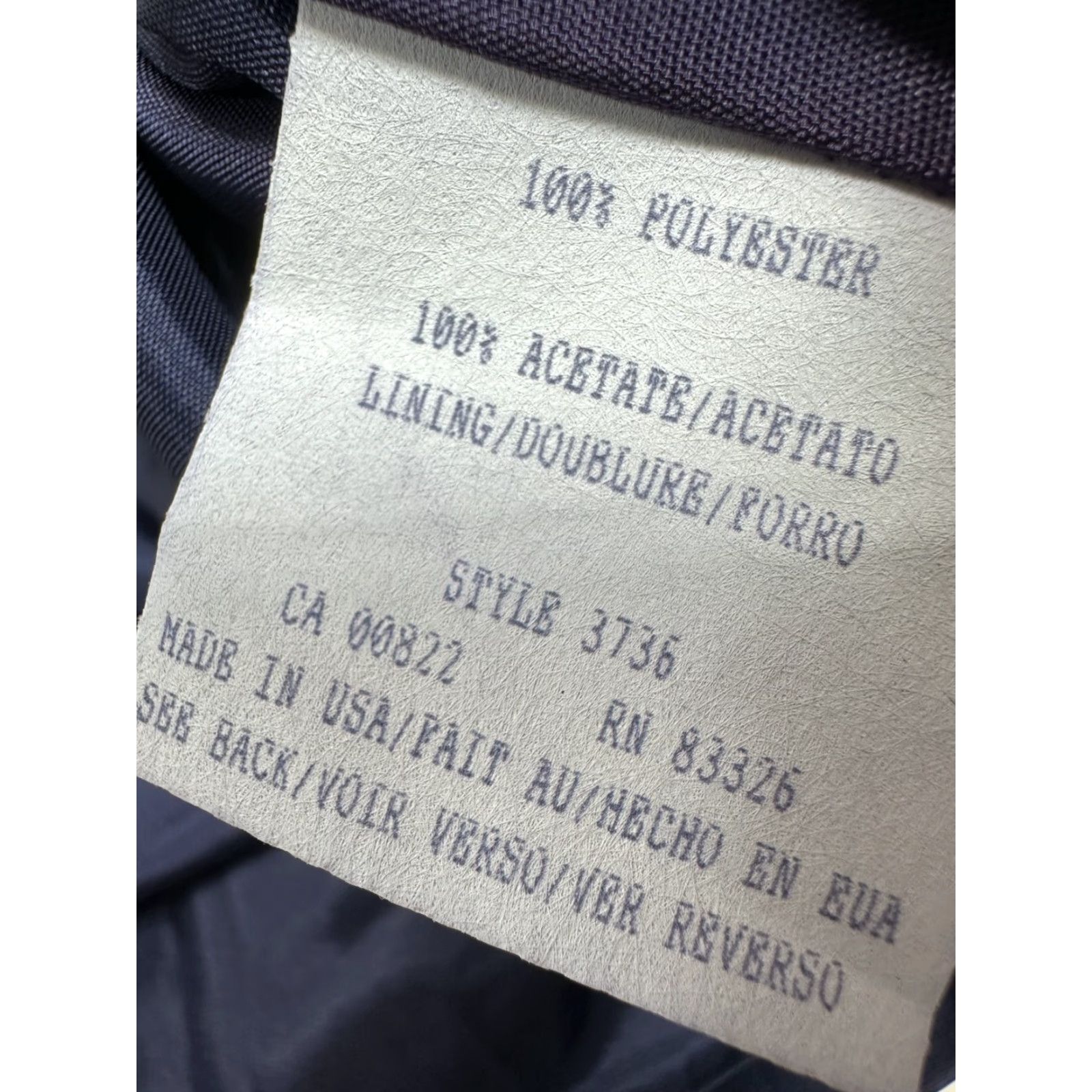 Vintage En Francais Blue Bodycon Dress Short Sleeve Bow Button Accent Lined Cocktail Sz 6 Womens Size M / US 6-8 / IT 42-44 - 5 Thumbnail