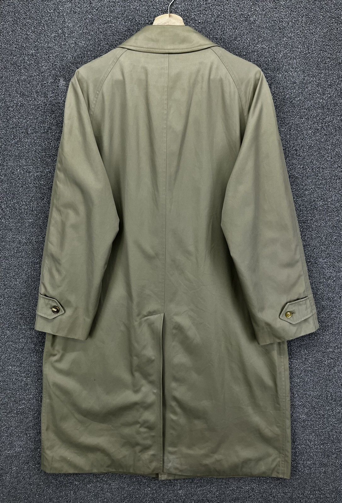 Burberry Vintage Burberry Nova Check Trench Coat Long Jacket Size US L / EU 52-54 / 3 - 13 Thumbnail