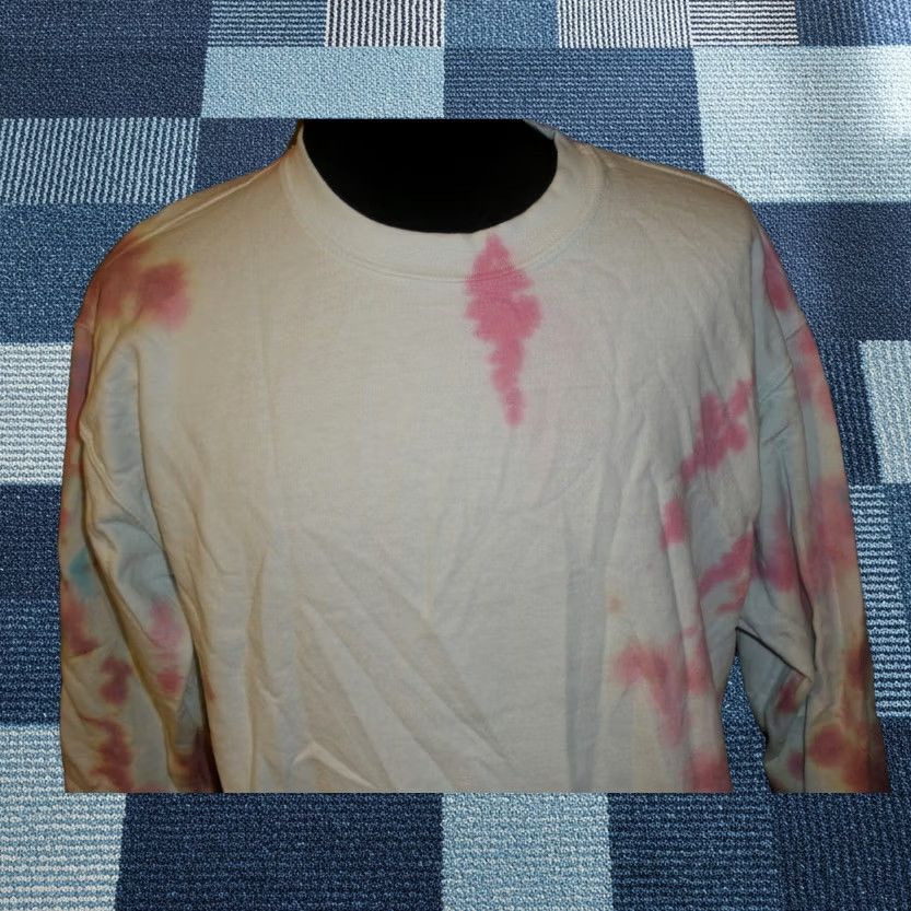 Gildan Gildan Sweatshirt Tie Dye Crew Neck Pullover Multicolor Adult L Unisex Size US L / EU 52-54 / 3 - 1 Thumbnail