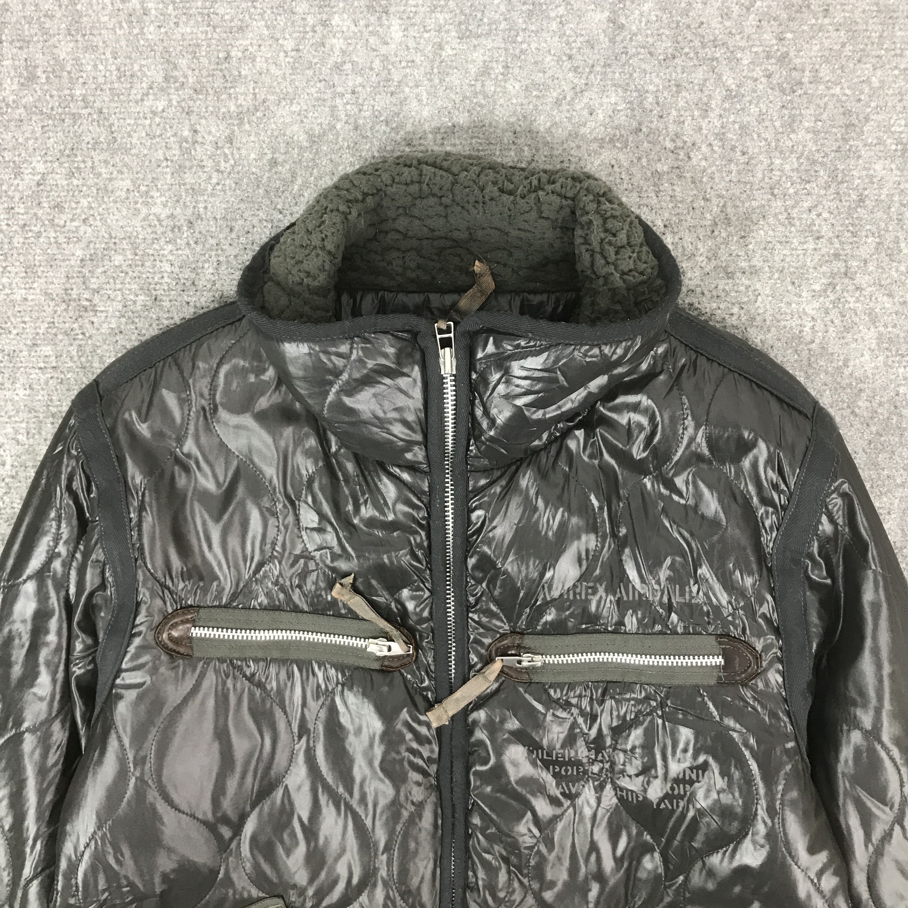 Avirex AVIREX ZIPPER BOMBER STYLE JACKET K76B2 Size US L / EU 52-54 / 3 - 2 Thumbnail