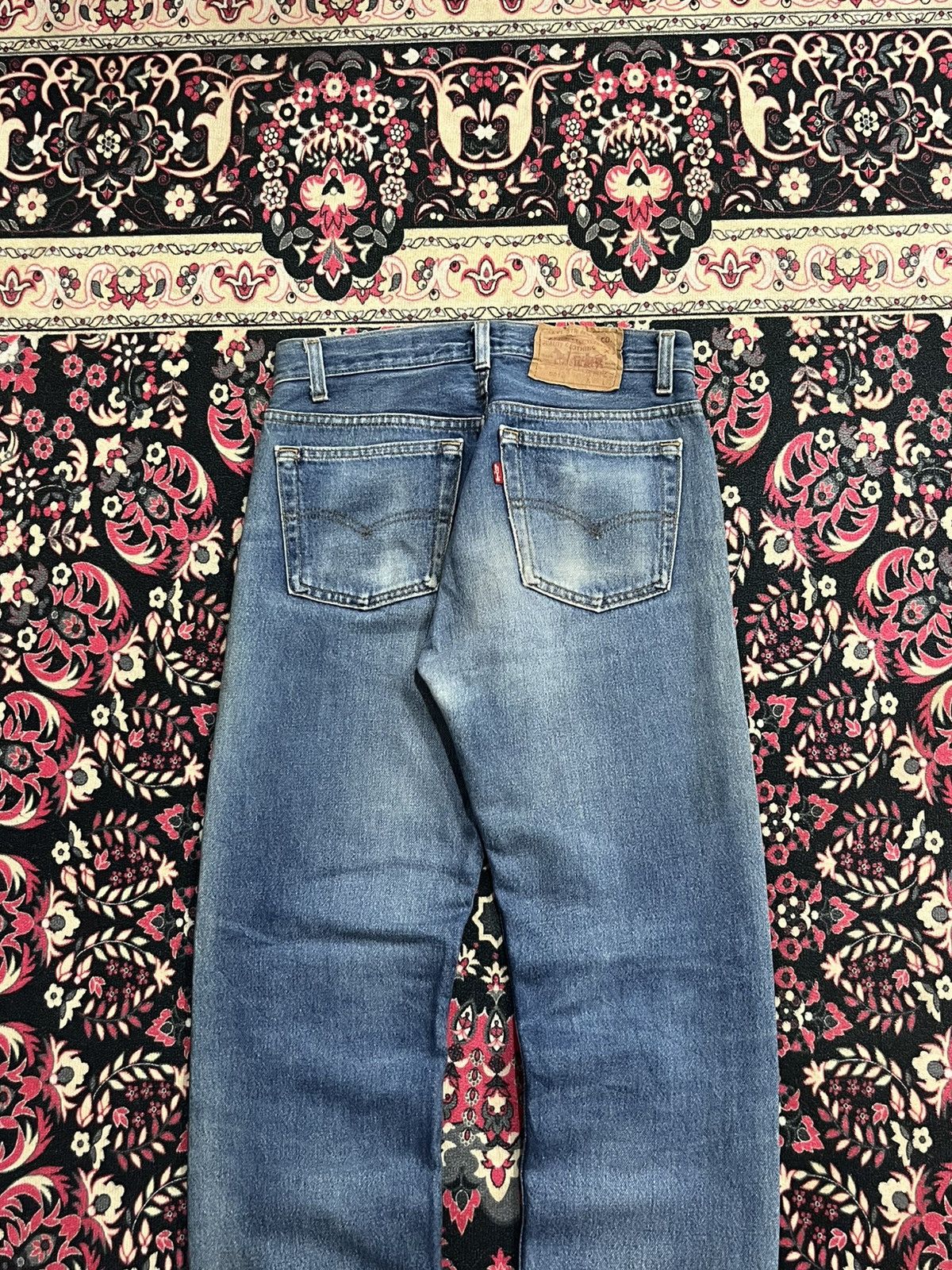 Levi's Vintage 80s Levi’s 501xx Made in Usa Blue Washed Jeans Size US 29 - 7 Thumbnail