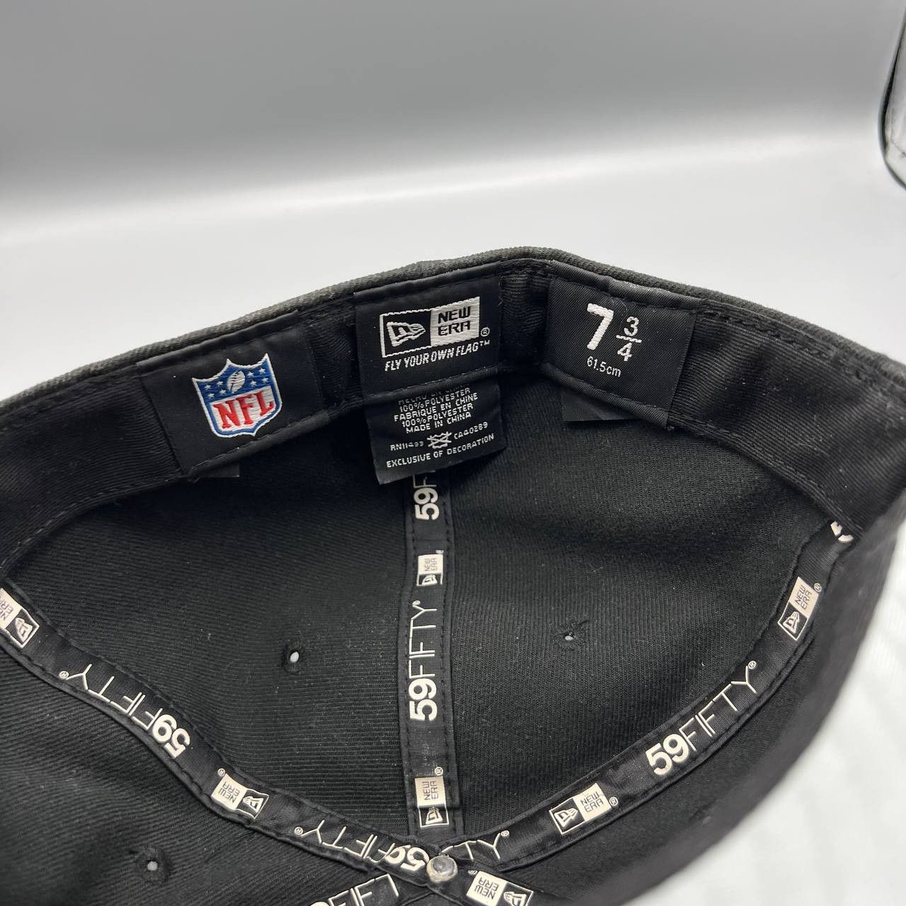New Era Las Vegas Raiders Hat Men 7 3/4 NFL Salute to Service Fitted Size ONE SIZE - 5 Thumbnail