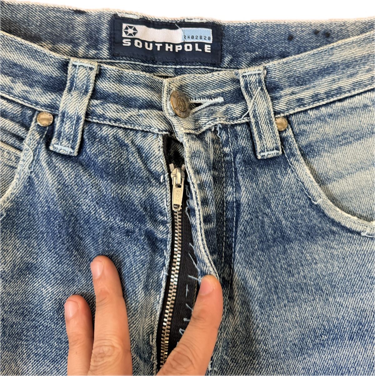 Southpole Vintage Baggy Southpole Spelled Out Jeans Size US 28 / EU 44 - 6 Thumbnail
