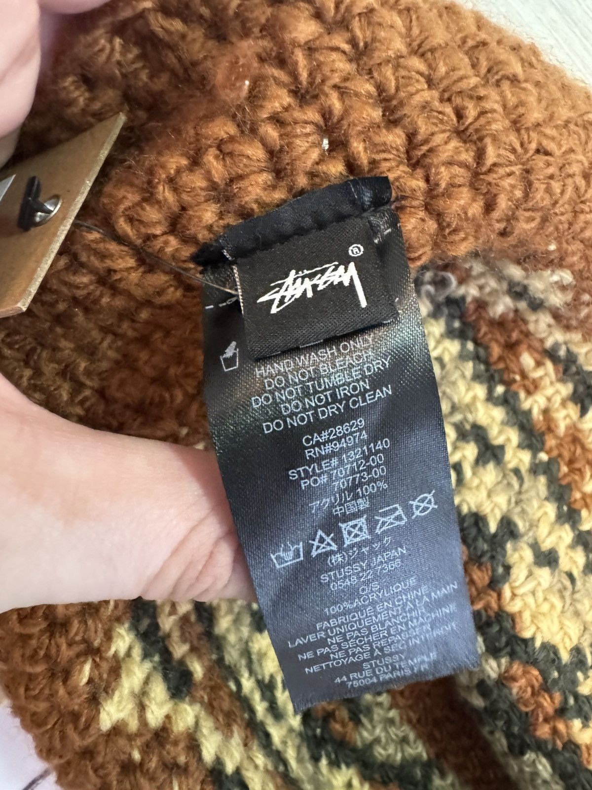 Stussy Stussy FAIRISLE BUCKET hat cap Size ONE SIZE - 4 Thumbnail