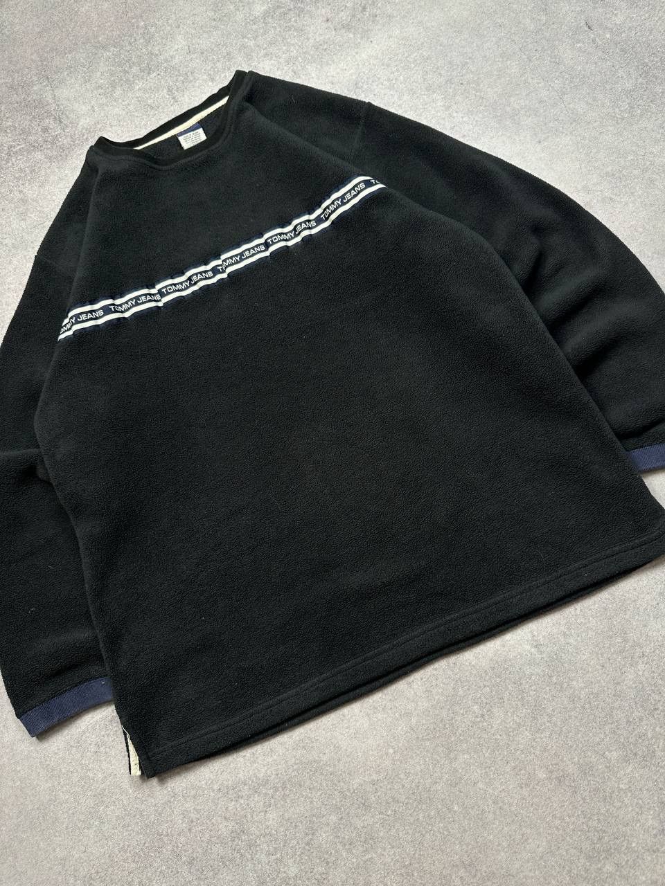 Tommy Hilfiger Vintage Black Tommy Jeans Fleece Sweatshirt, Size M Size US M / EU 48-50 / 2 - 3 Thumbnail