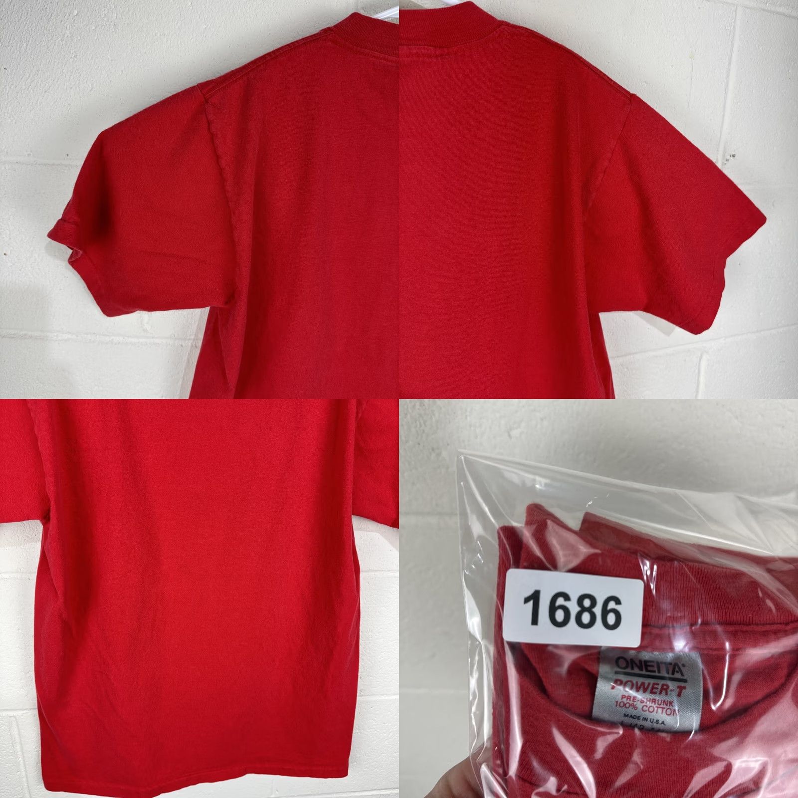 Vintage VINTAGE Grand Canyon Railway T Shirt Large Red Oneita 1901 Train Railroad Men's Size US L / EU 52-54 / 3 - 9 Thumbnail