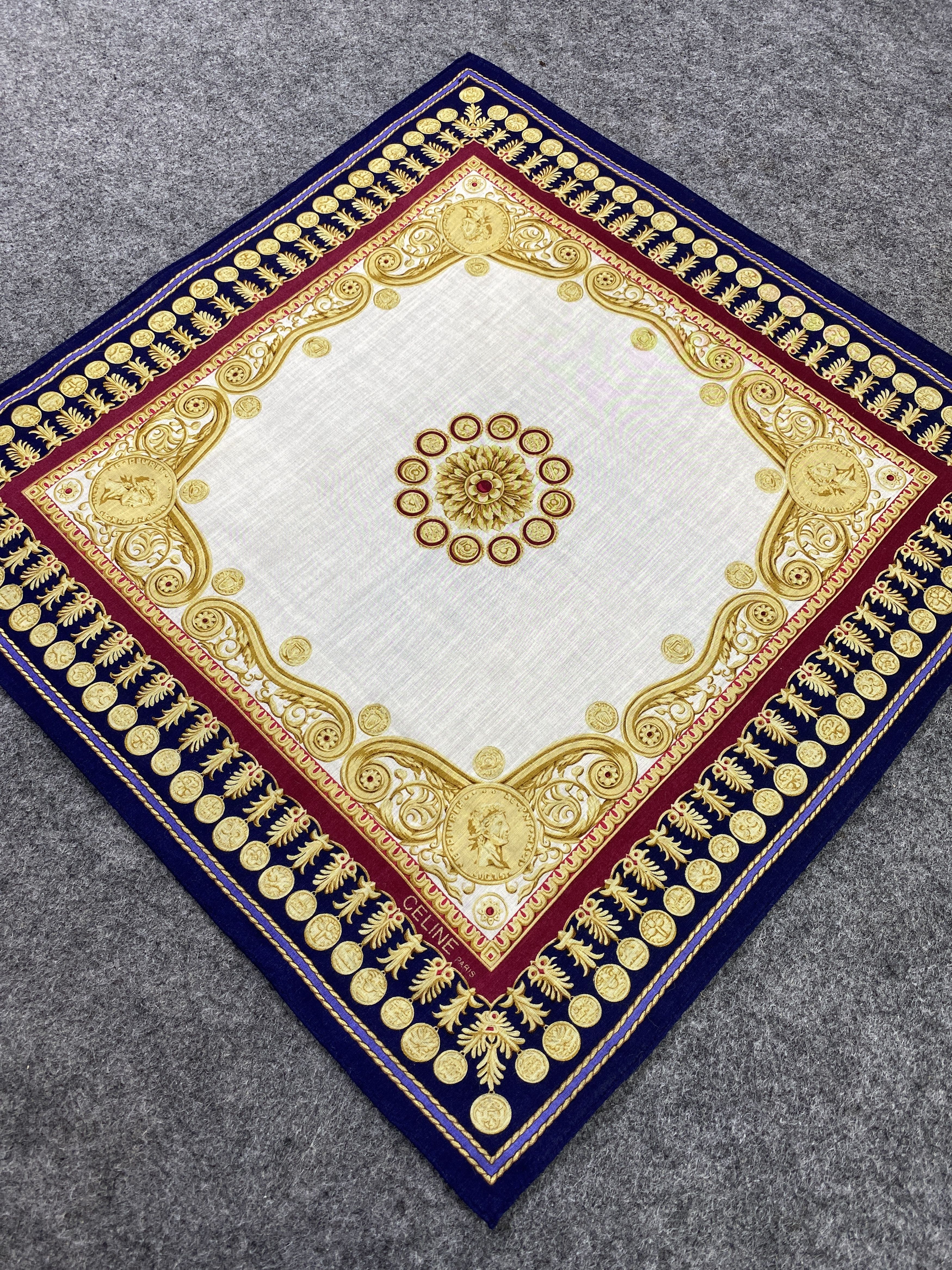 Celine × Vintage Celine handkerchief bandana neckerchief-B172 Size ONE SIZE - 4 Thumbnail