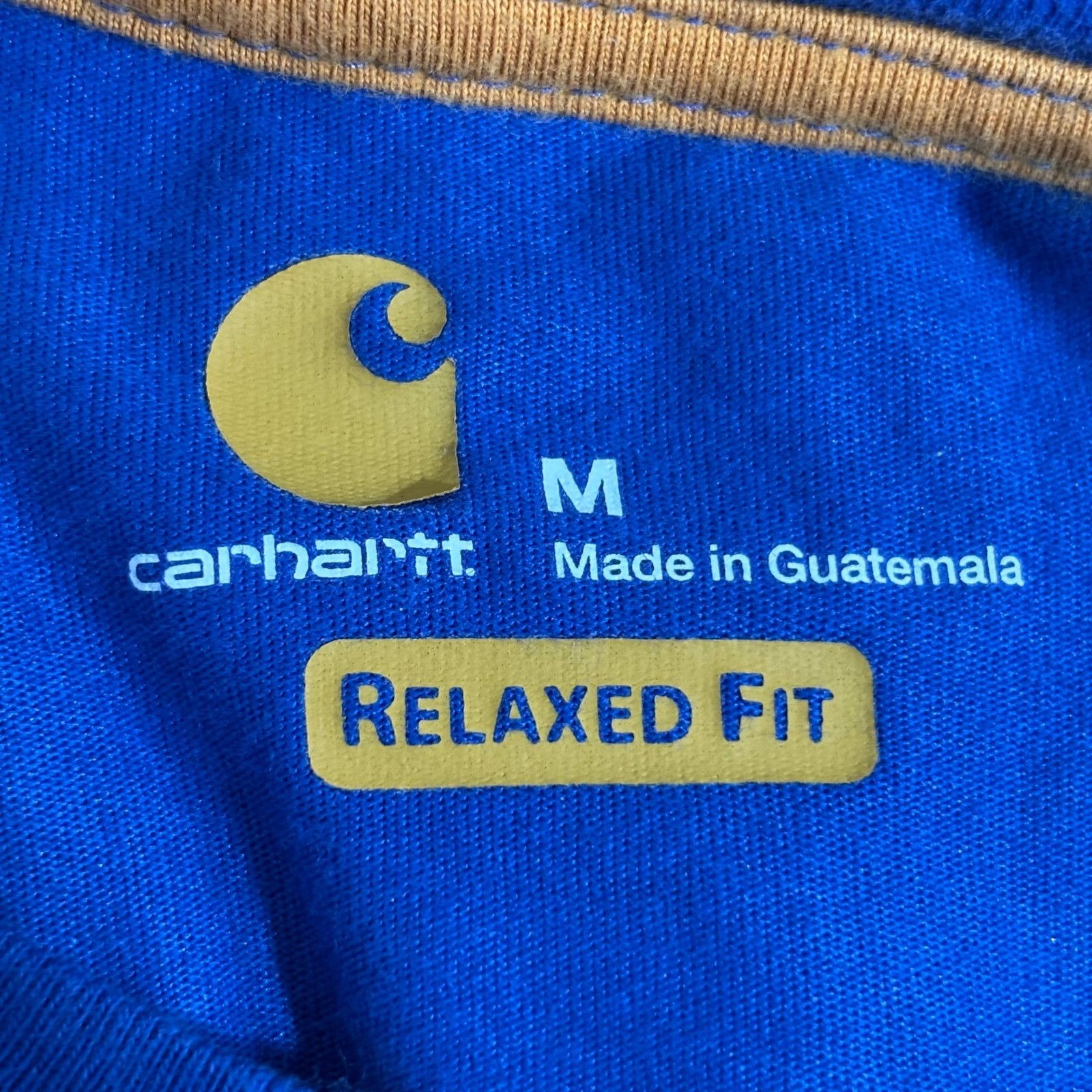 Carhartt Carhartt Force Relaxed Fit Long Sleeve T Shirt Blue Mens Siz Size US M / EU 48-50 / 2 - 5 Thumbnail