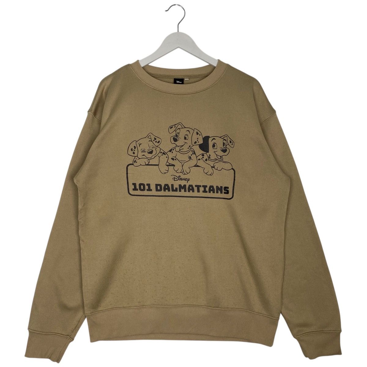 Vintage Vintage 101 Dalmatians Disney Sweatshirt Crewneck Brown Size L / US 10 / IT 46 - 1 Thumbnail