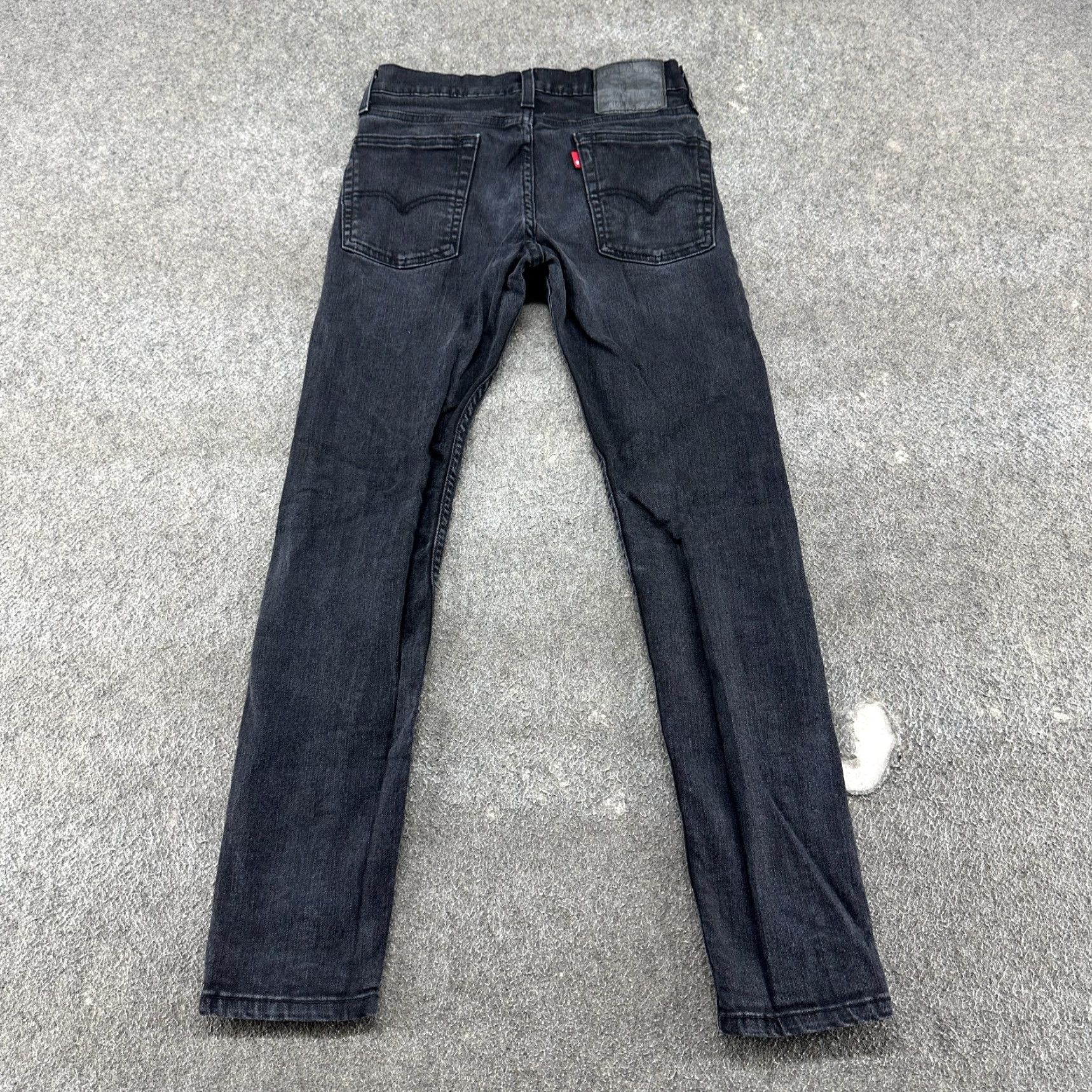 Levi's Levi's 510 Jeans Men Slim Skinny 27x30 Black Medium Wash Denim Cotton Spandex 5-Pocket Size US 27 - 5 Thumbnail
