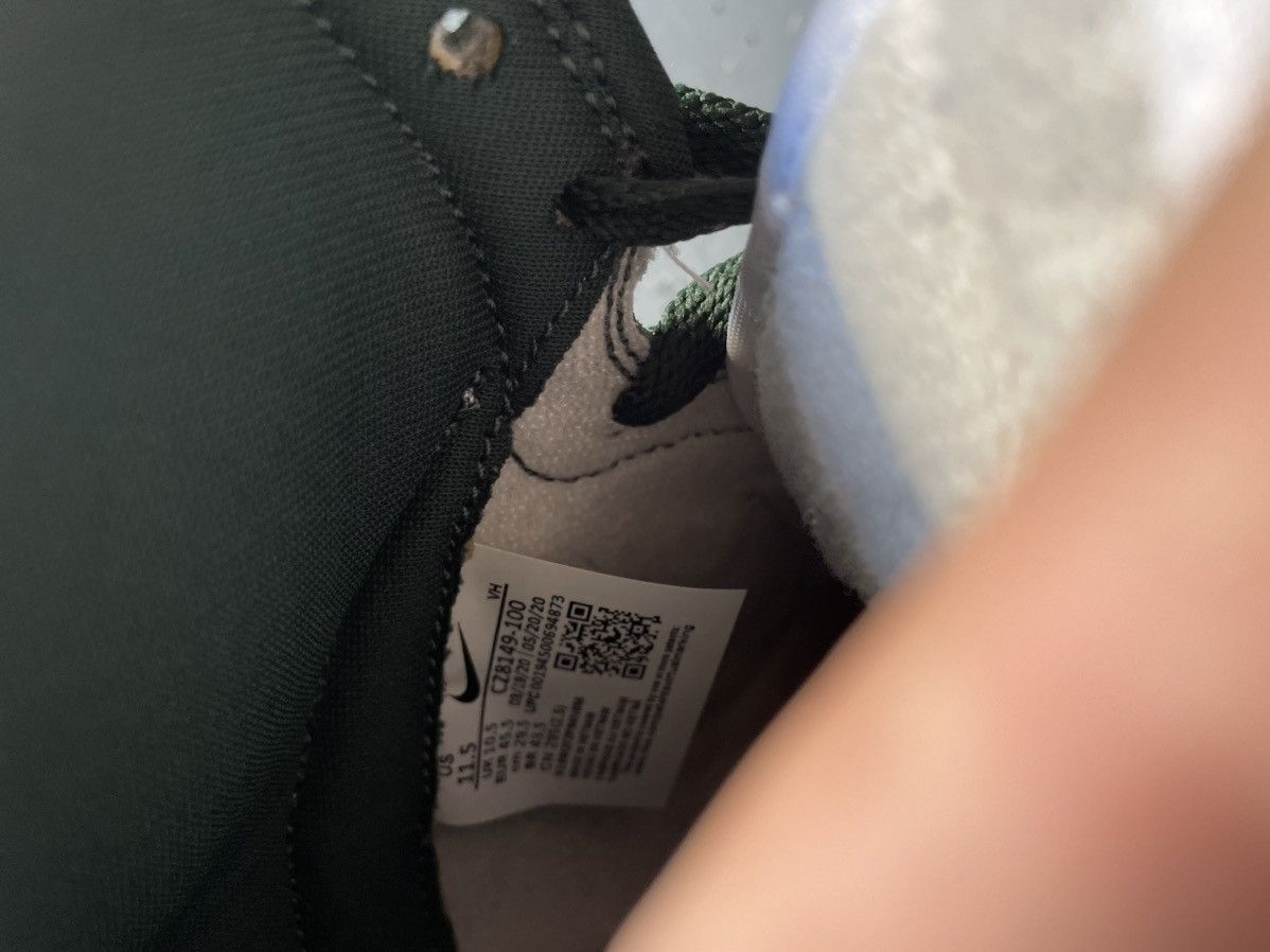 Nike 2020 Spartan Green Dunk Hi Size US 11.5 / EU 44-45 - 4 Thumbnail