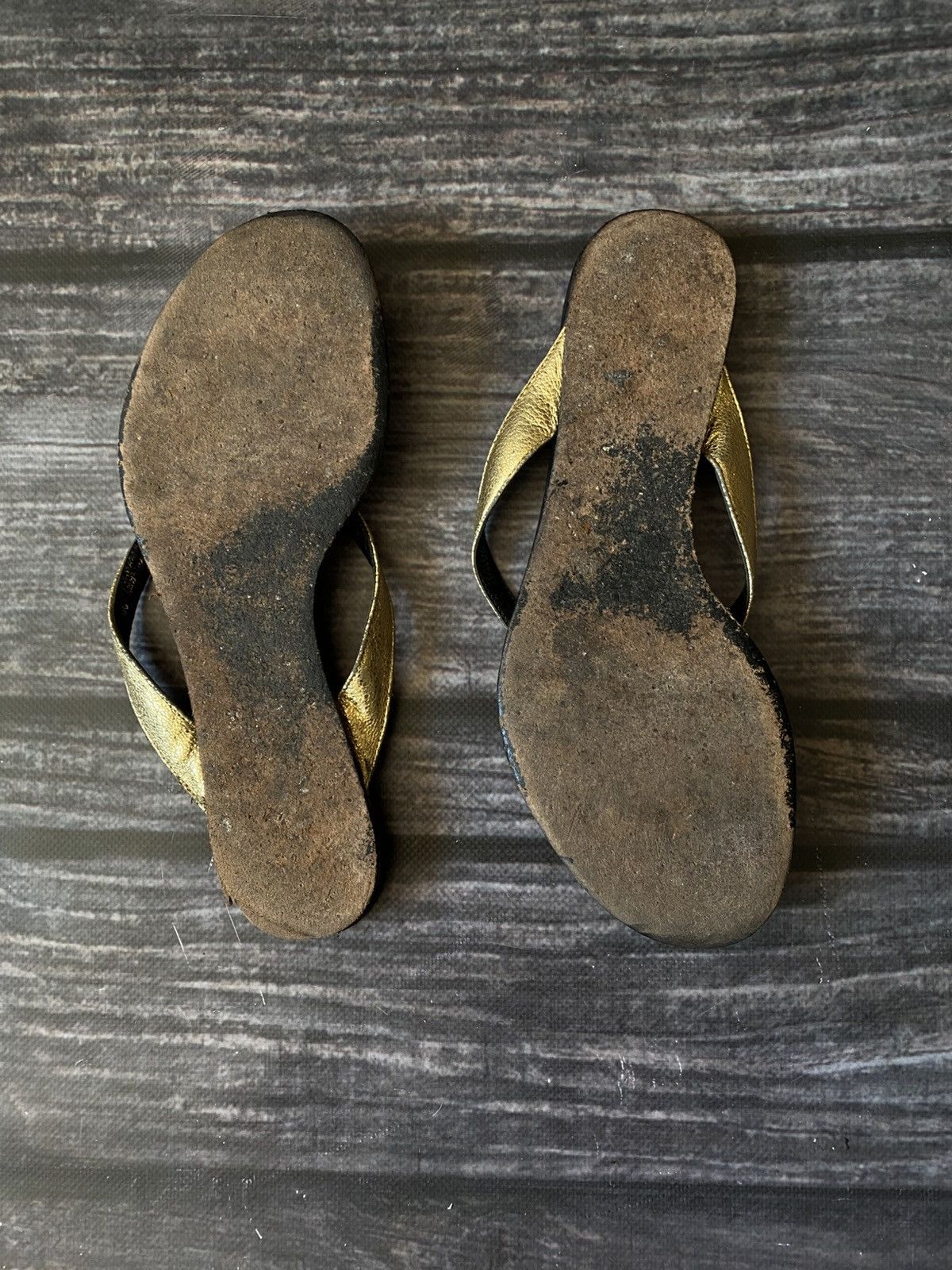 Alexander McQueen Golden Skull Leather Sandals Size US 9 / IT 39 - 6 Thumbnail
