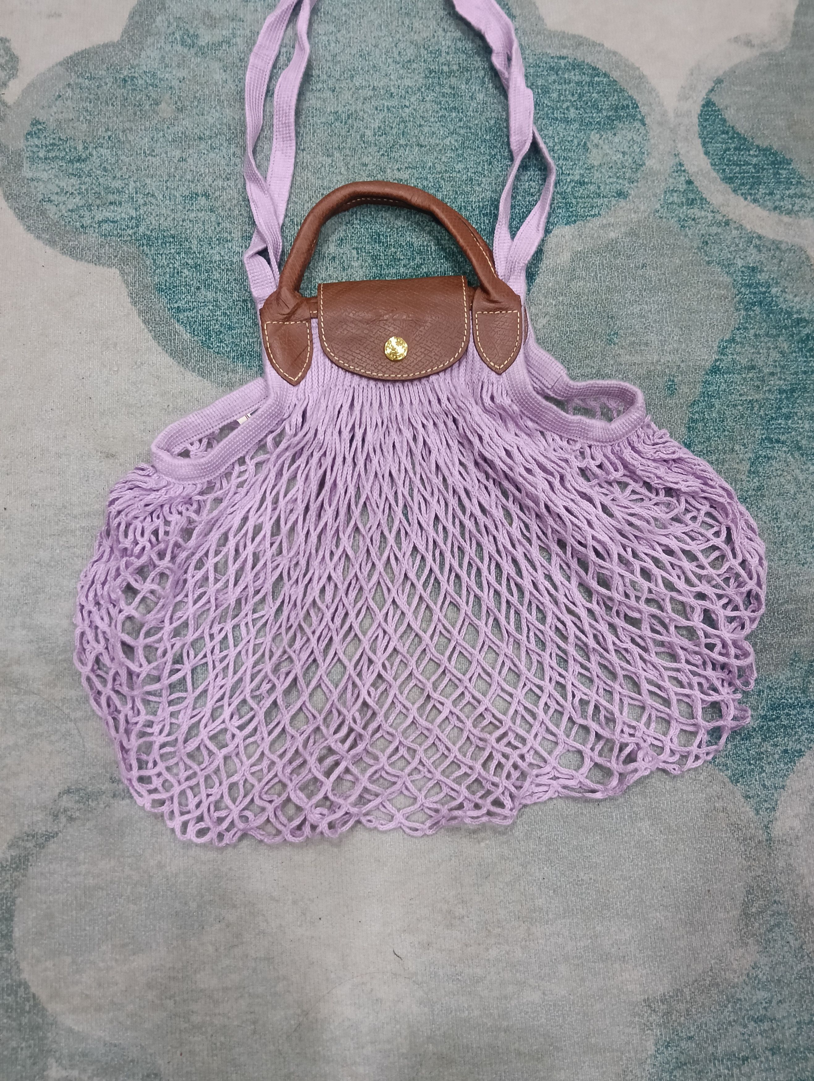Longchamp × Vintage Longchamp Unique Design Bag 2 way Size ONE SIZE - 2 Thumbnail