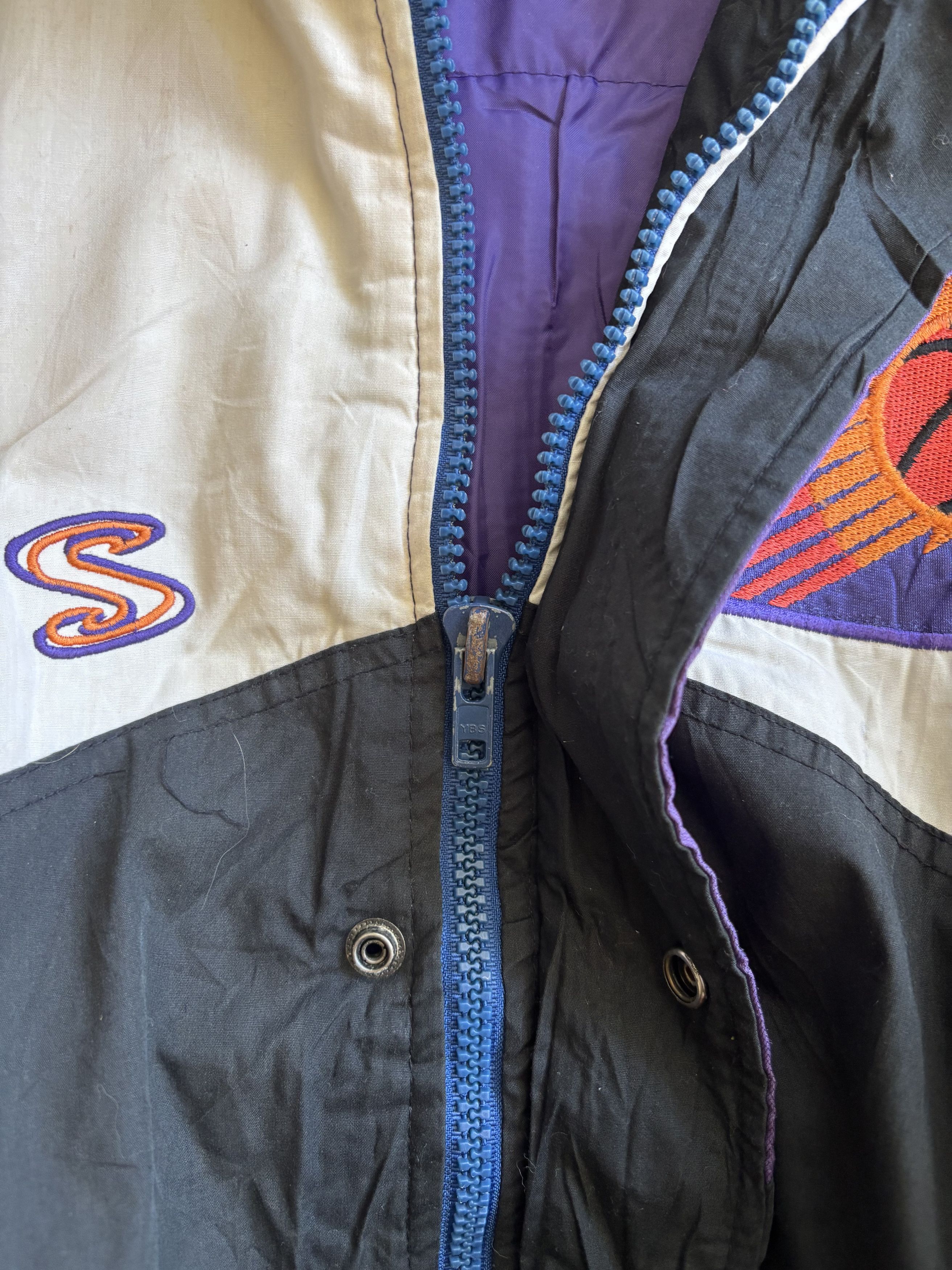 Pro Player Vintage Phoenix Suns NBA 90s Windbreaker Jacket Size US XL / EU 56 / 4 - 3 Thumbnail