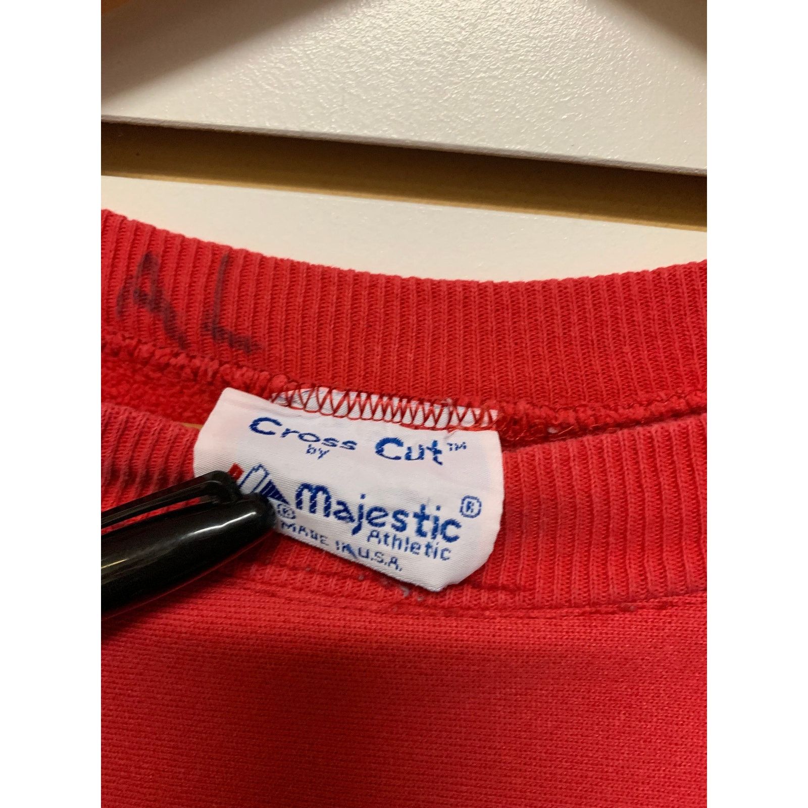 Majestic Vintage Wisconsin badgers crewneck Sweatshirt size XL 1990s Size US XL / EU 56 / 4 - 6 Thumbnail