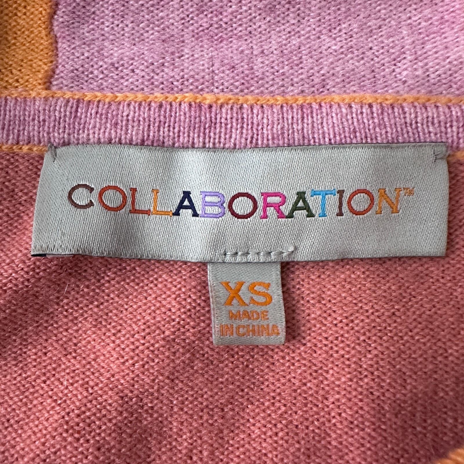 Other Collaboration Hoodie Women’s XS Colorblock Orange Sweater Size XS / US 0-2 / IT 36-38 - 5 Thumbnail