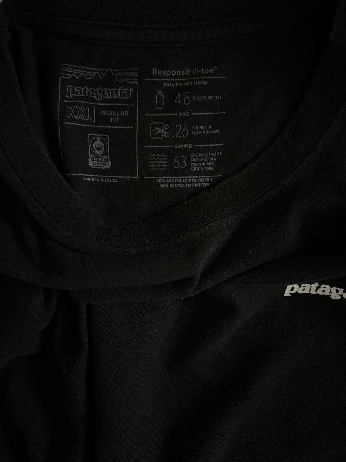 Patagonia Patagonia long sleeve big logo shirt Size US XXL / EU 58 / 5 - 4 Thumbnail