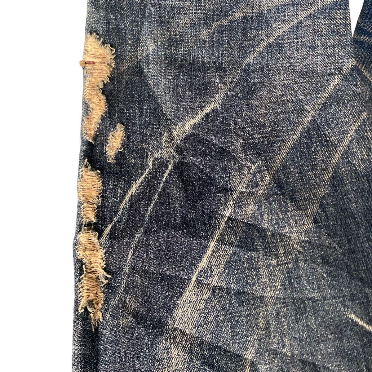 JACKROSE ‼️LAST DROP‼️Jackrose Low-rise Distressed Whisker Flared Denim Size US 31 - 13 Thumbnail