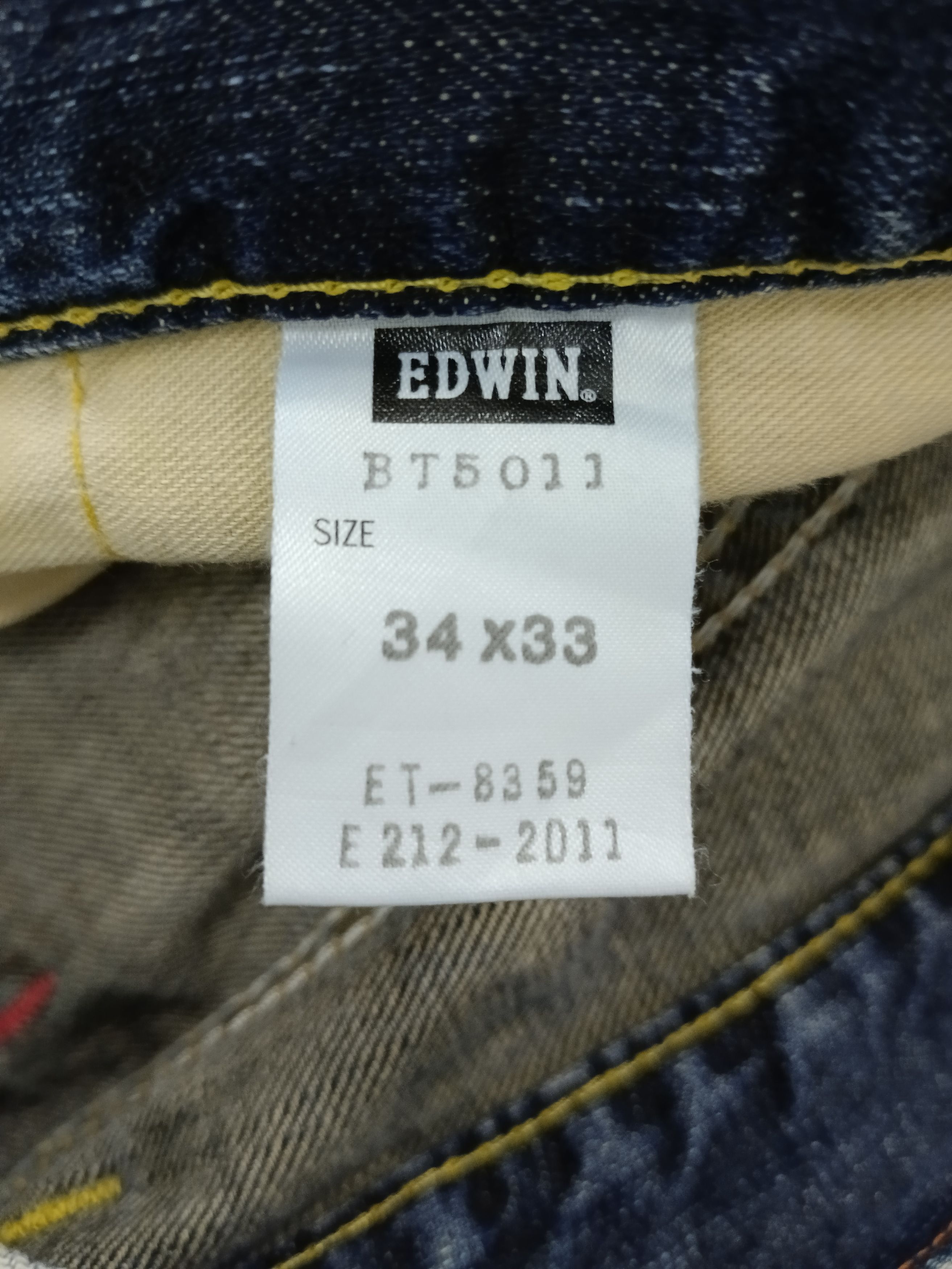 Edwin SICK FLARE WASHED BLUE EDWIN DENIM PANTS Size US 34 / EU 50 - 8 Thumbnail