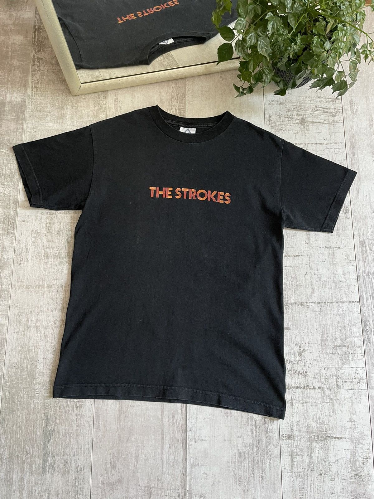 Band Tees 💥RARE💥 Vintage 90’s The Strokes T-Shirt Band Tee Size US M / EU 48-50 / 2 - 1 Thumbnail