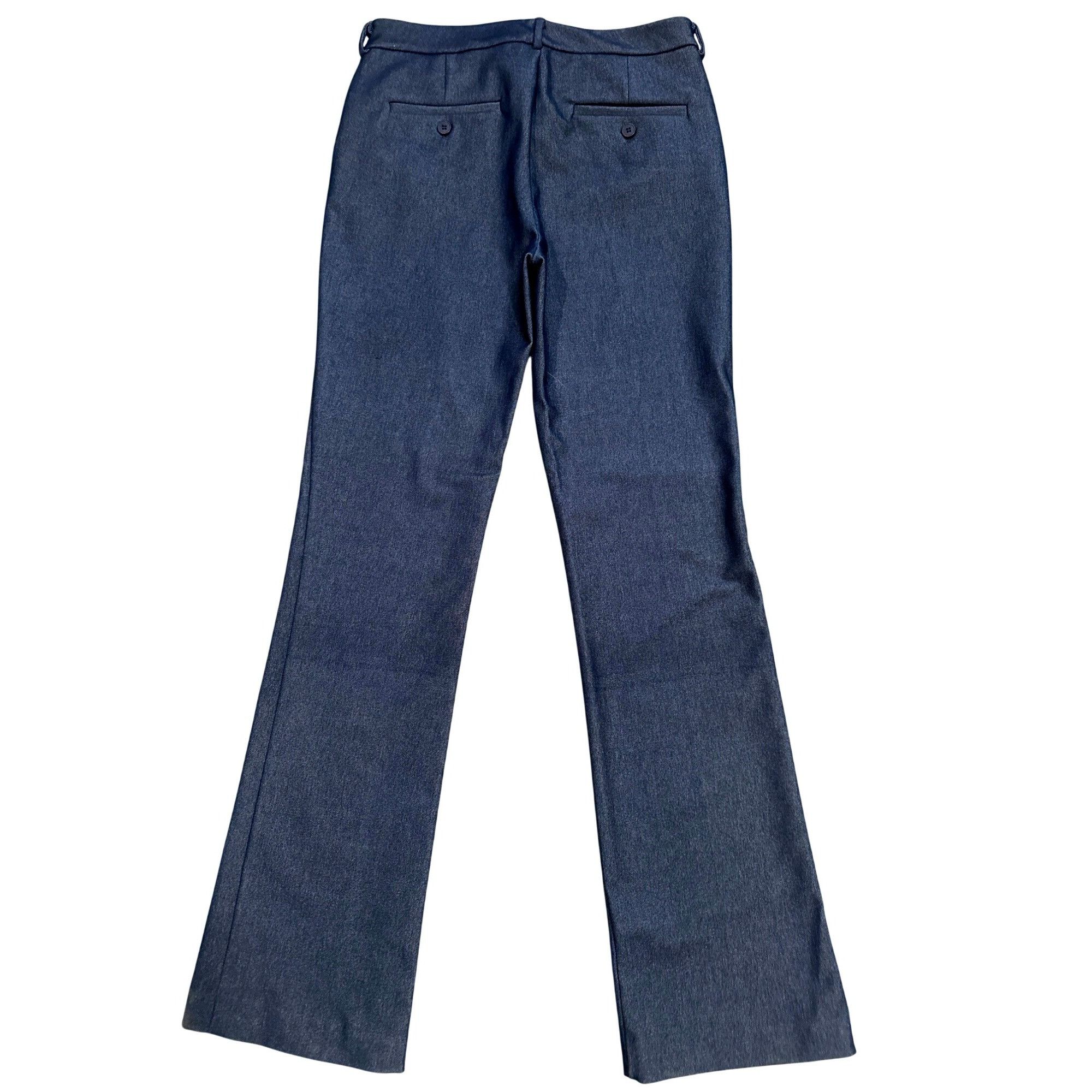 Other 7th Avenue Studio Size 6 Navy Chino Trousers Flare Leg City Size 28" / US 6 / IT 42 - 5 Thumbnail