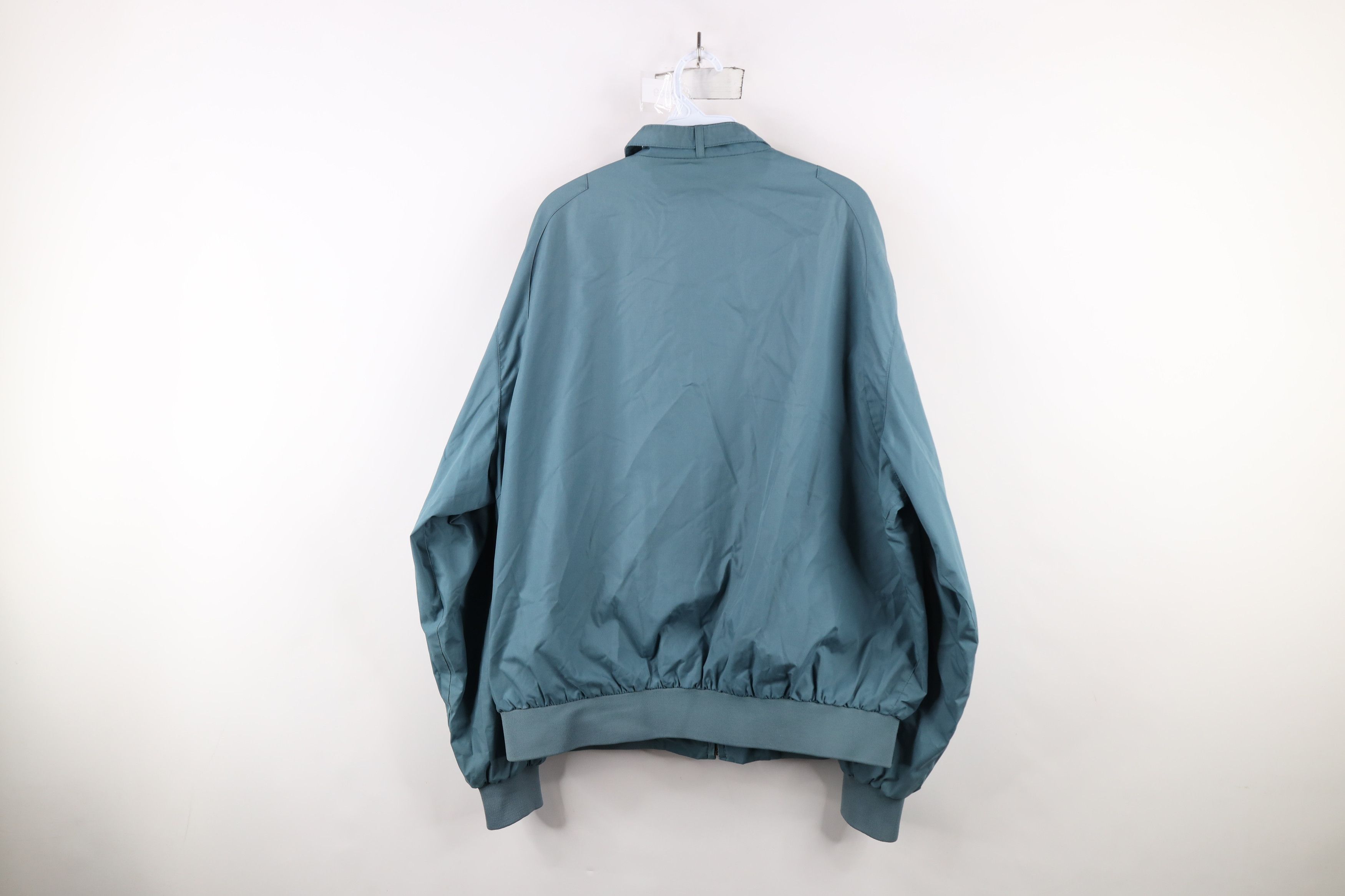 Members Only × Vintage Vintage 90s Members Only Cafe Racer Bomber Jacket Teal Size US XL / EU 56 / 4 - 14 Thumbnail