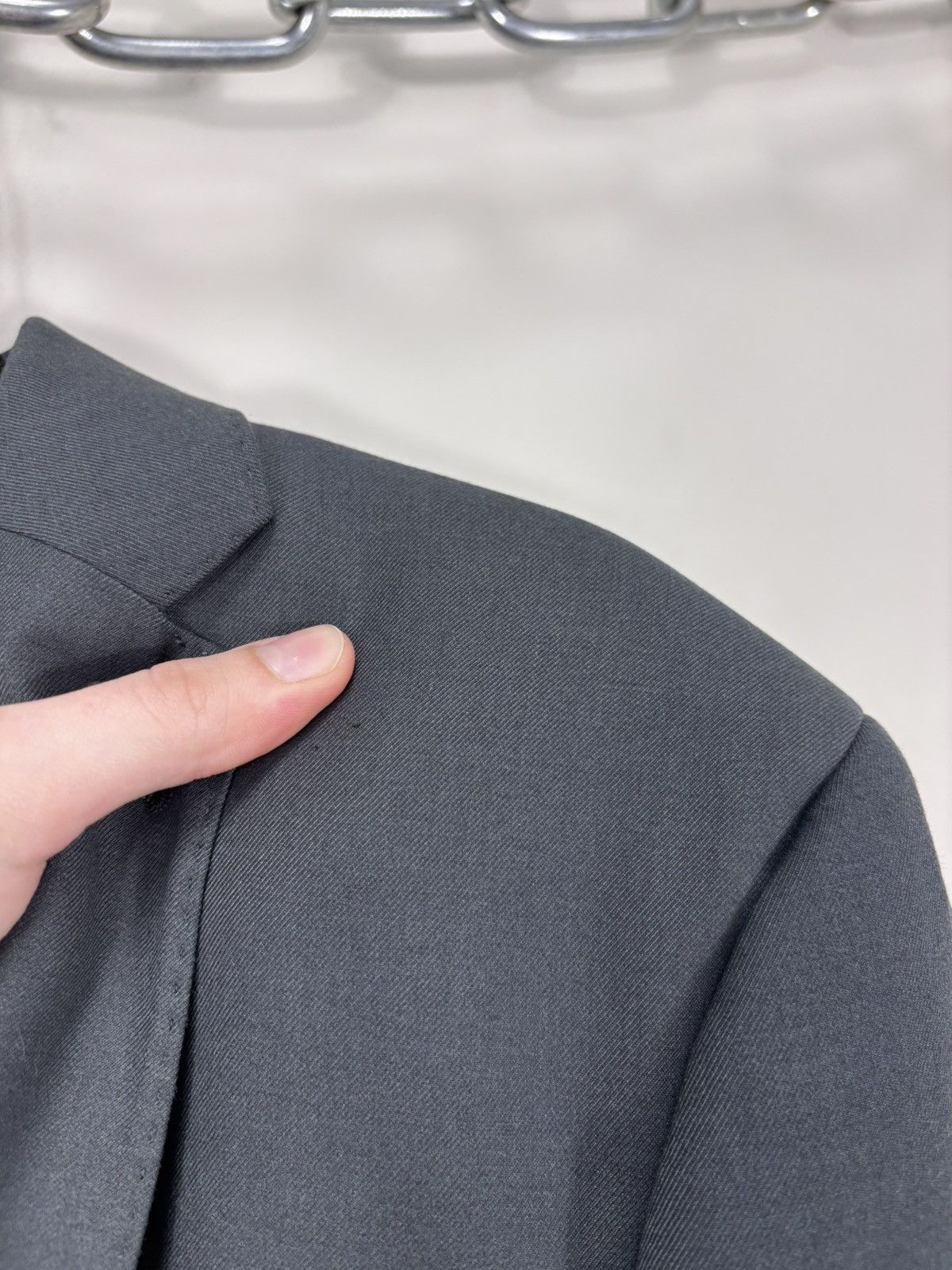 Other Linea Sartoriale Milano NWT Men’s Grey Wool Blazer Jacket Size 46R - 22 Thumbnail