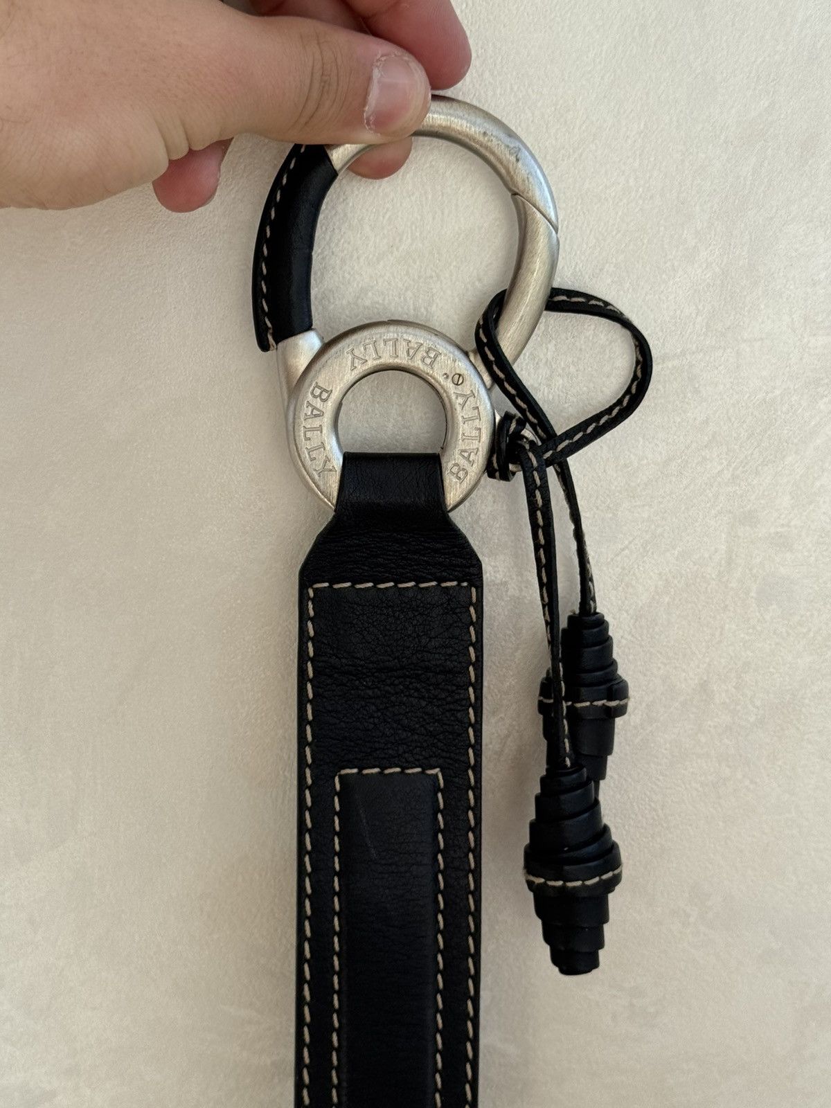Bally Rare Bally Belt Buckle Black Leather Size ONE SIZE - 8 Thumbnail