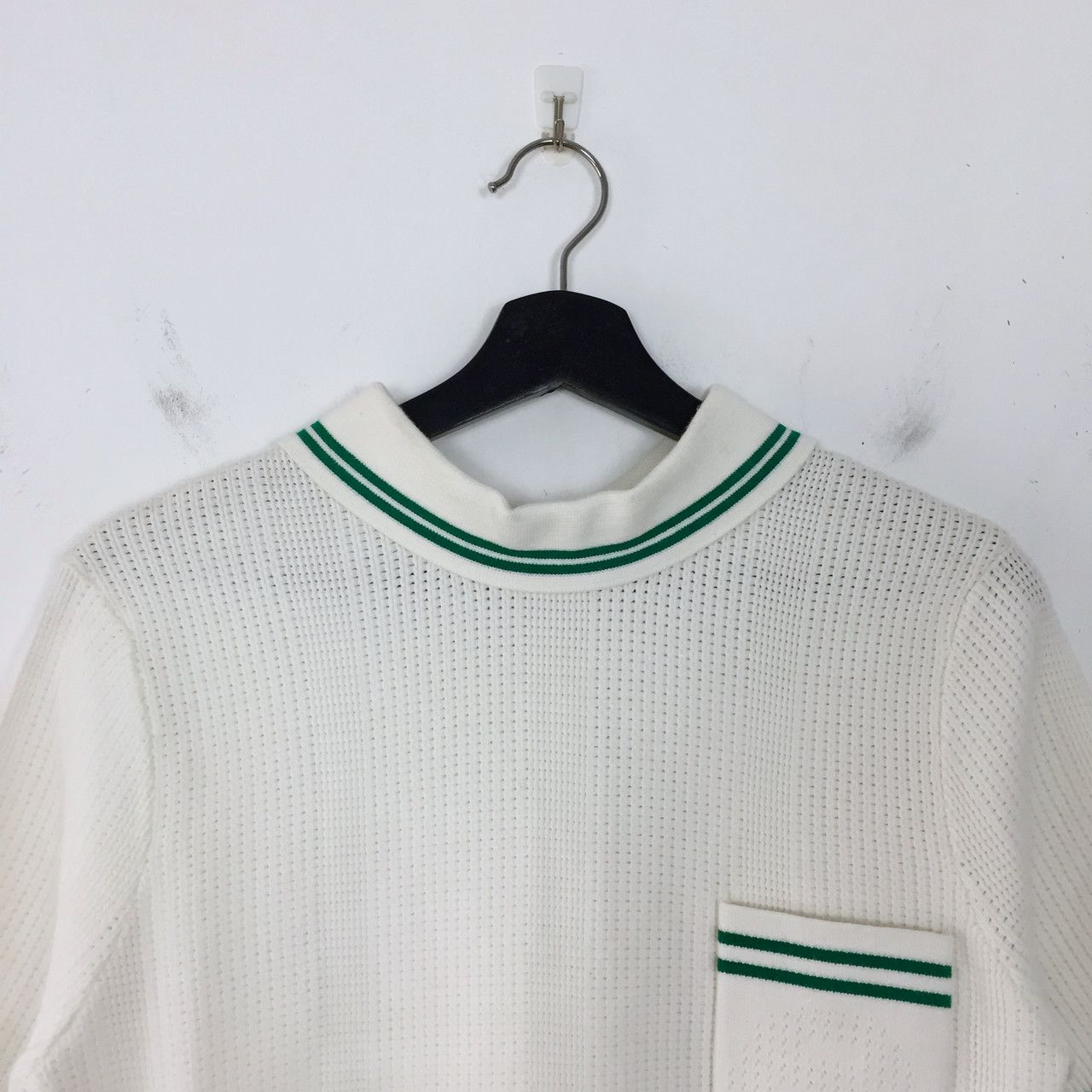 Telfar TELFAR MESH BACKWARDS KNIT POLO Size US XS / EU 42 / 0 - 4 Thumbnail