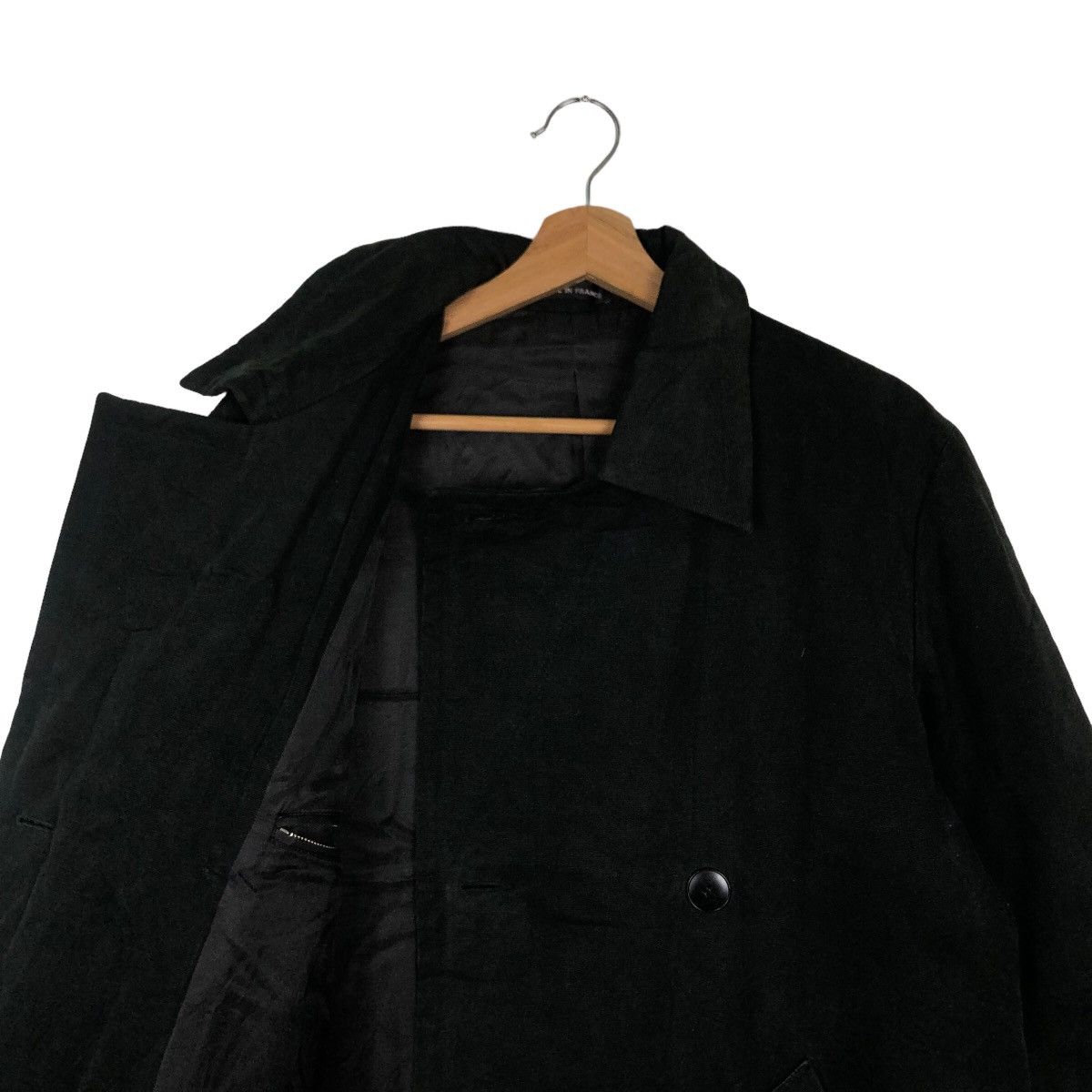 agnes b. 🔥RARE LONG FLY COAT JACKET AGNES.B MADE IN FRANCE Size US M / EU 48-50 / 2 - 9 Thumbnail