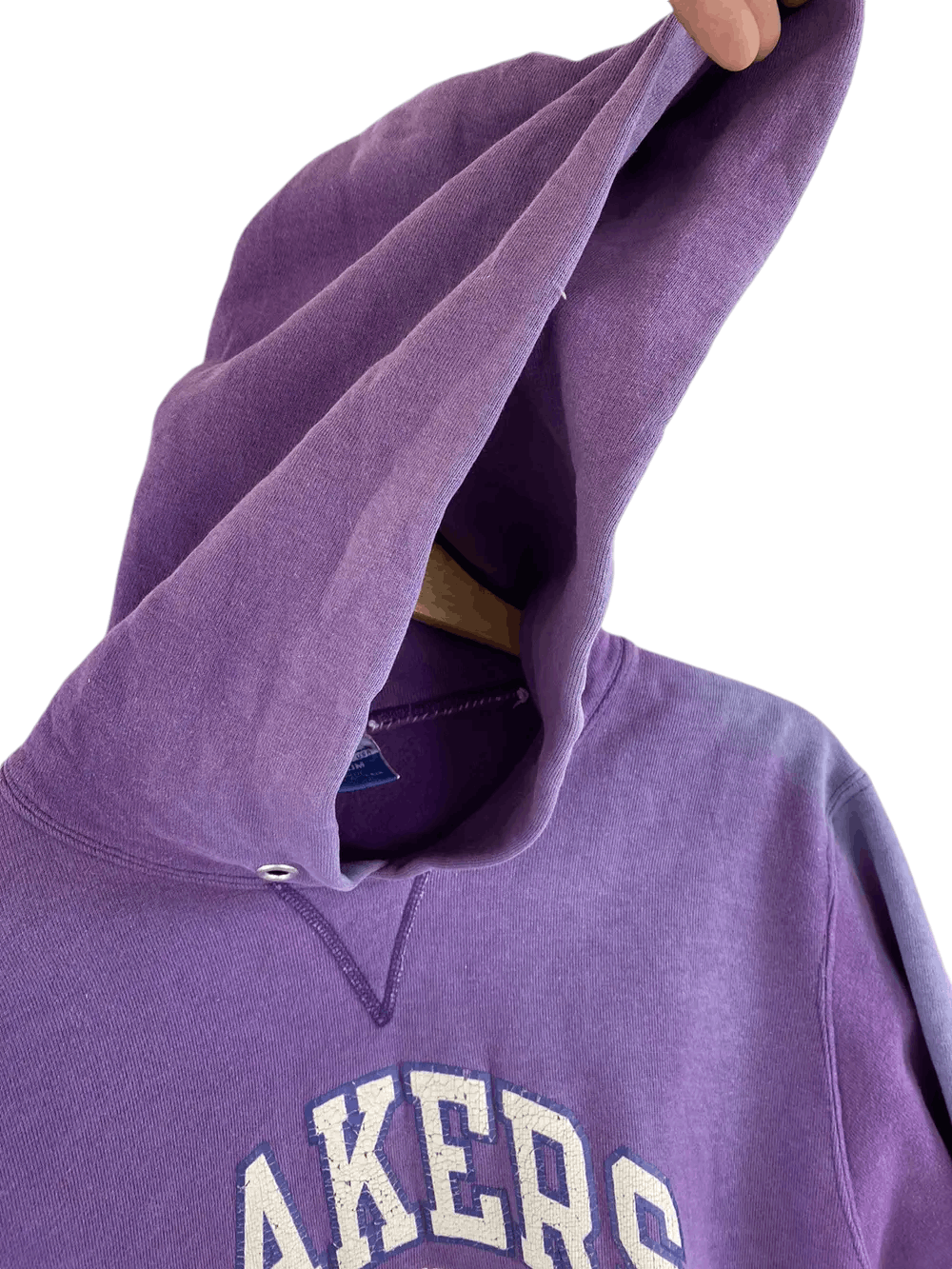 Champion Vtg Champion Lakers Faded Hoodie Pullover Size US L / EU 52-54 / 3 - 10 Thumbnail