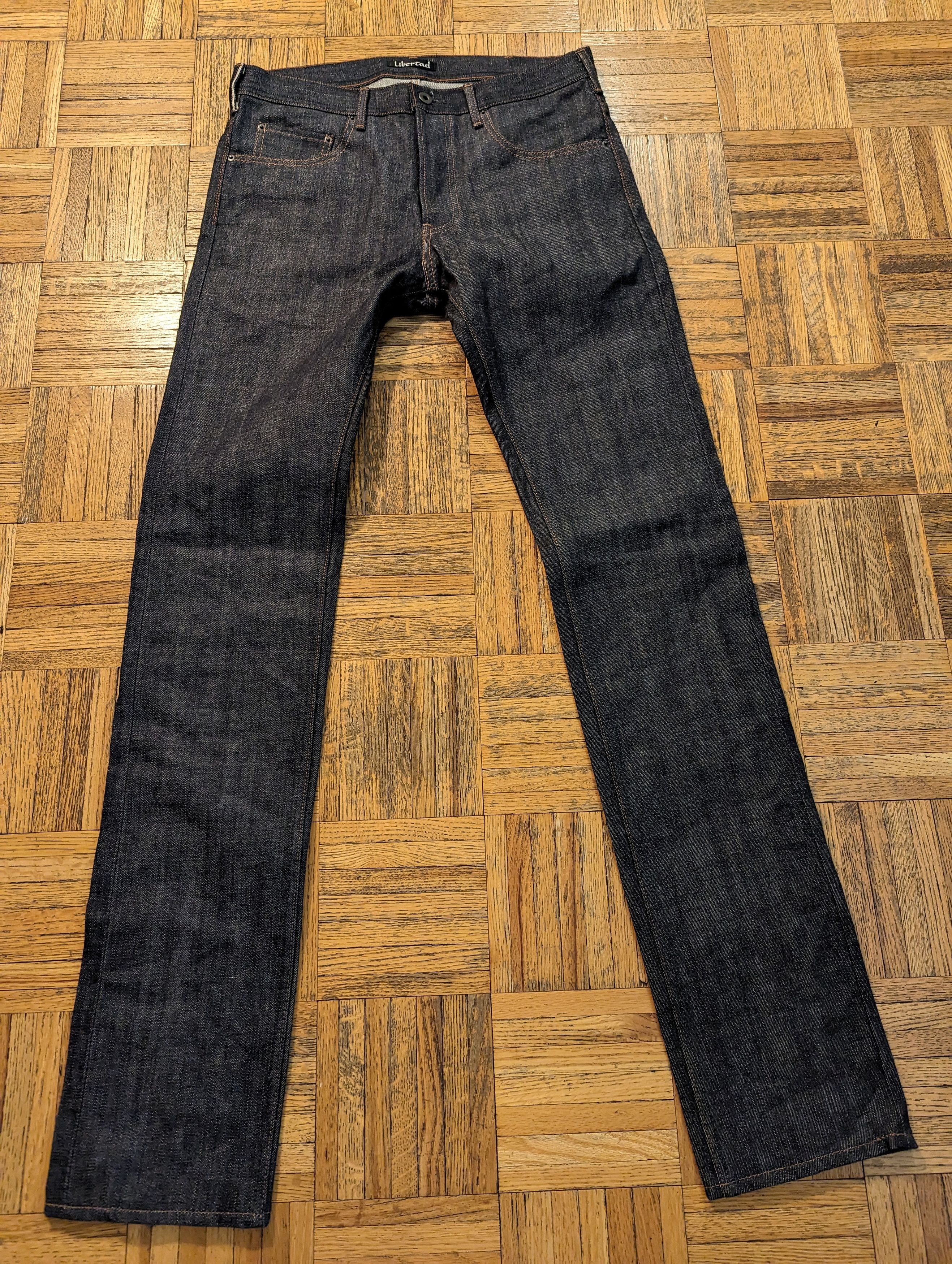 Japanese Brand Libertad selvedge jeans, new without tags, made in Japan ...