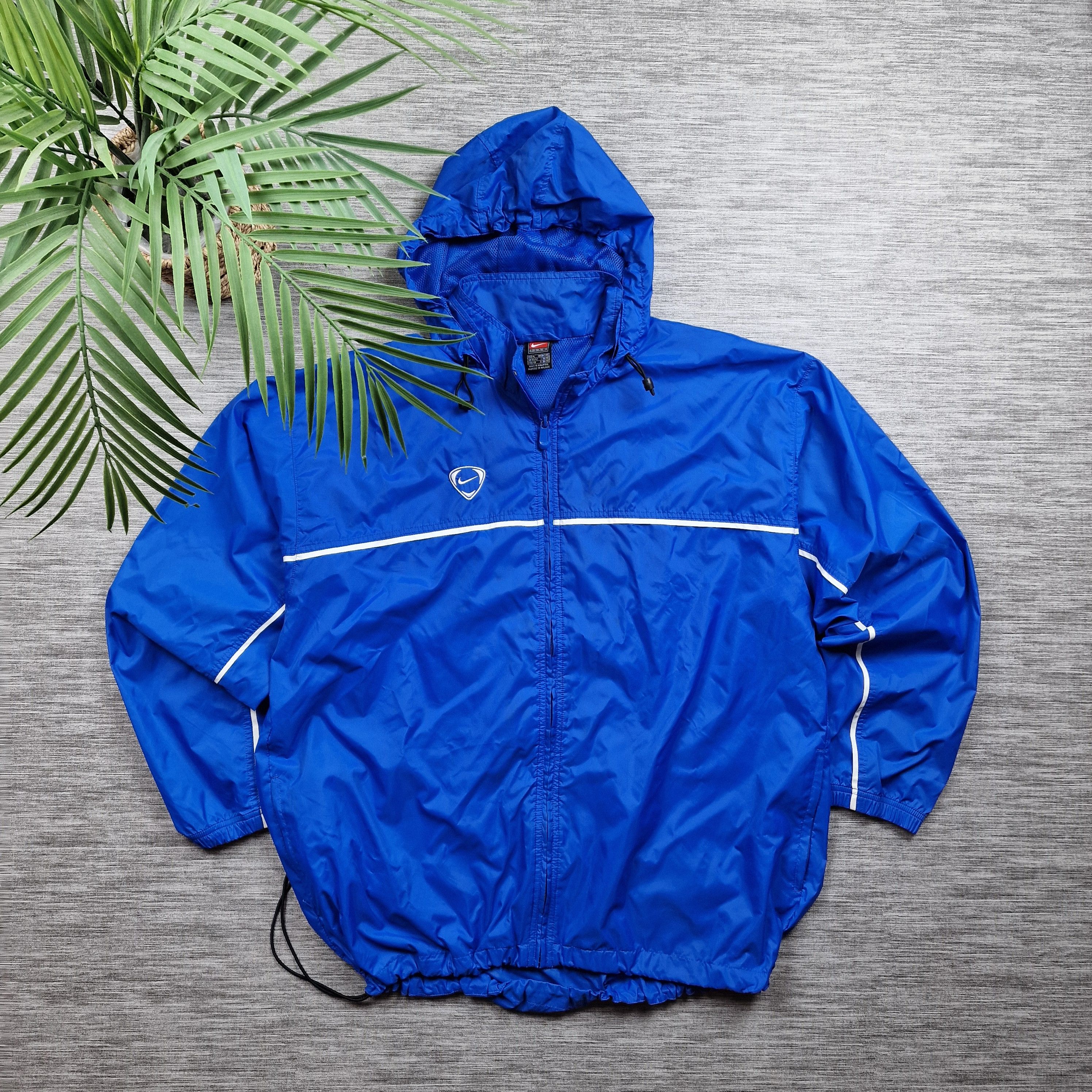 Nike × Vintage 90s Nike Vintage Y2K Track Jacket Size US XL / EU 56 / 4 - 1 Thumbnail