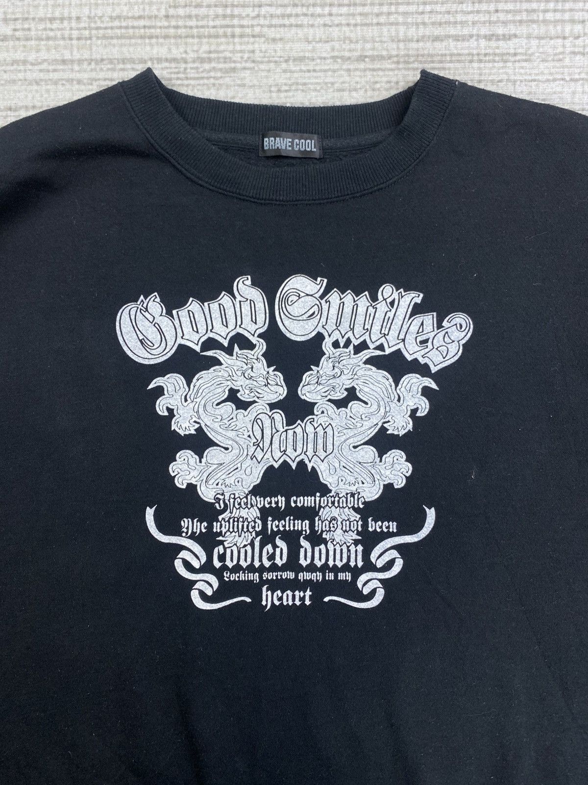 Dragonfly × Hysteric Glamour × Vintage Vintage Brave Cool Big Logo Dragonfly Japanese Sweatshirt Size US M / EU 48-50 / 2 - 6 Thumbnail